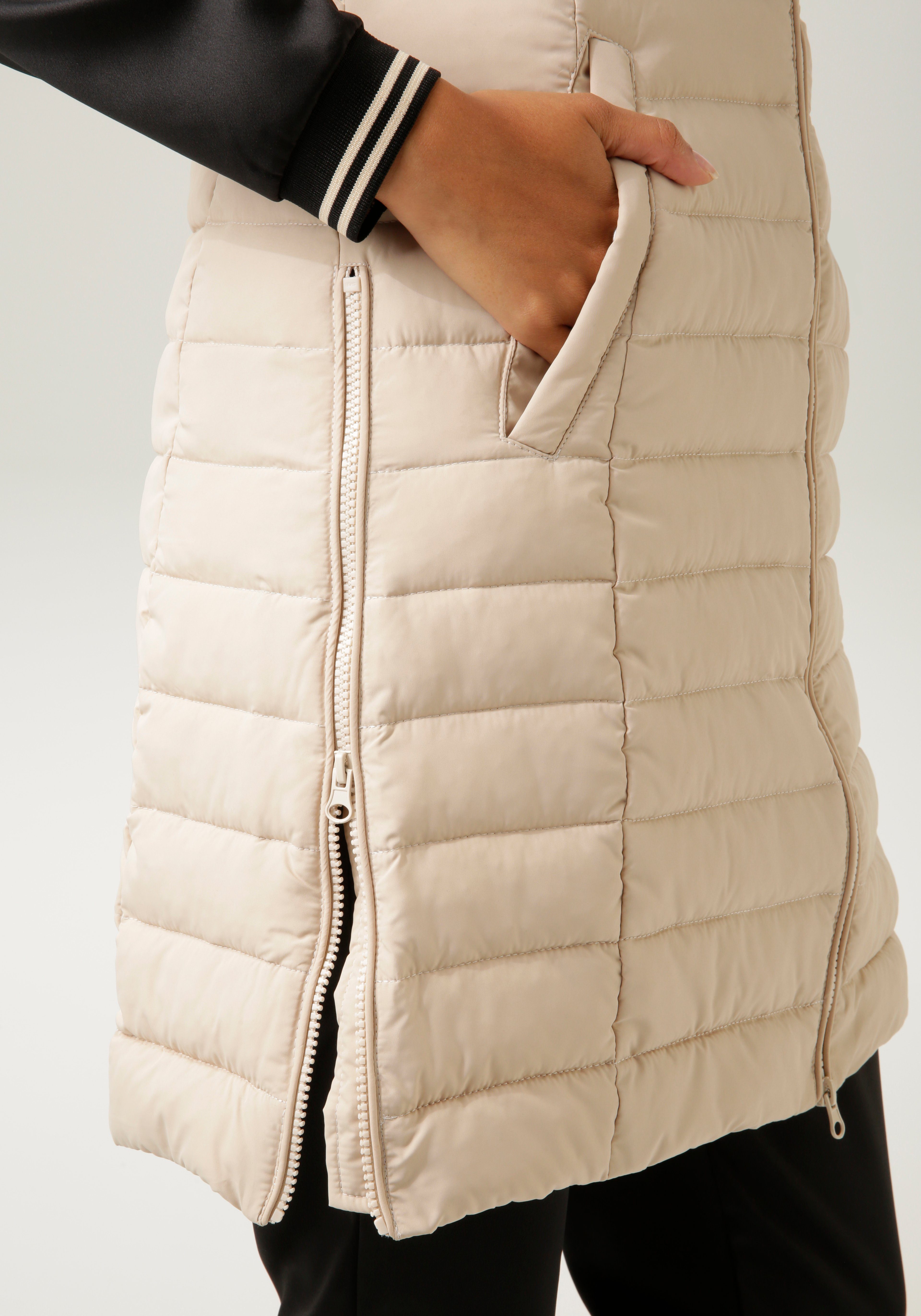 Aniston CASUAL Bodywarmer met verstelbare capuchon