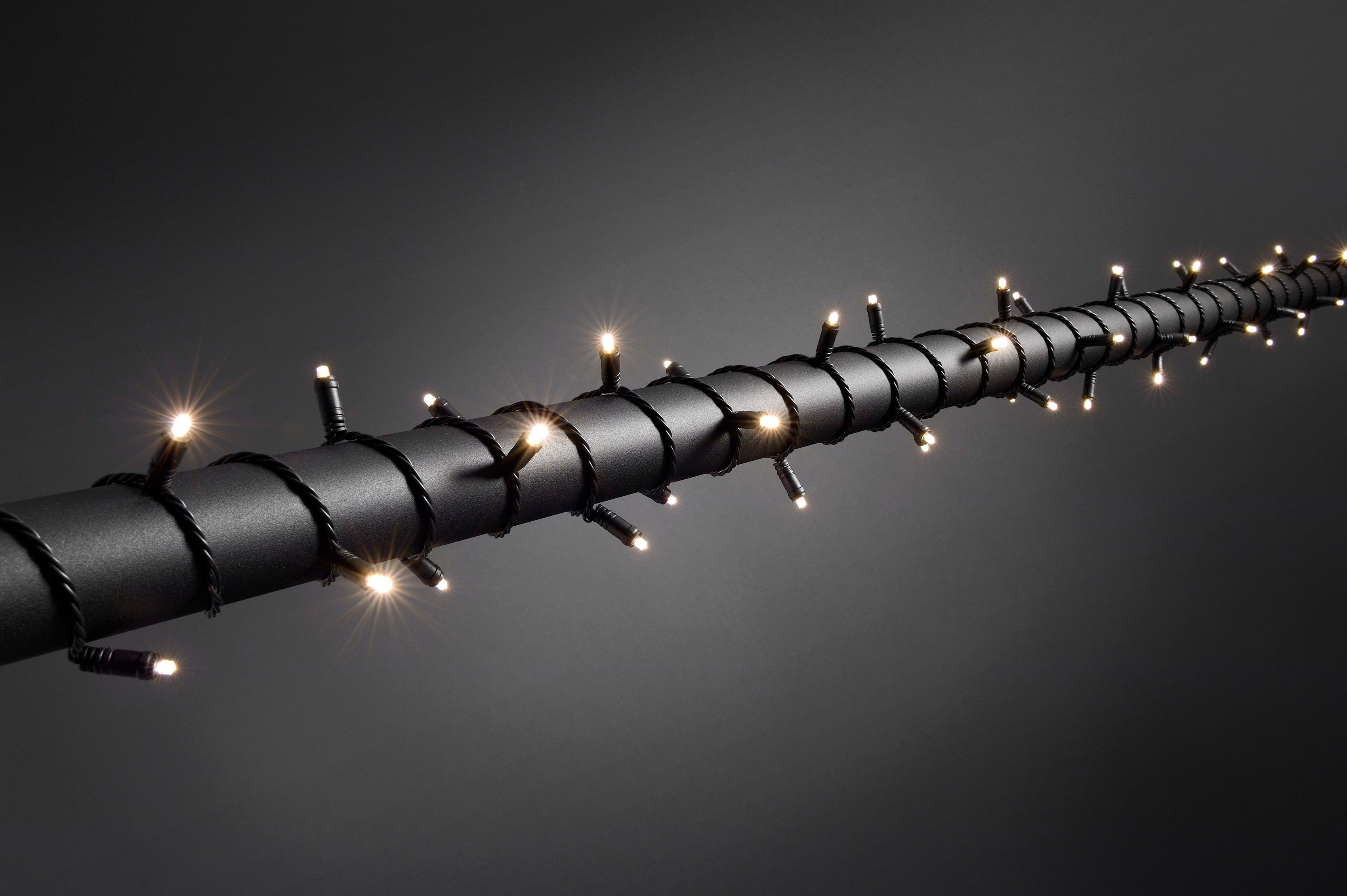 KONSTSMIDE Led-lichtsnoer Kerstversiering buiten Micro-led met 9 h timer, dubbel geïsoleerd/bekleed, 40 warmwitte dioden (1 stuk)