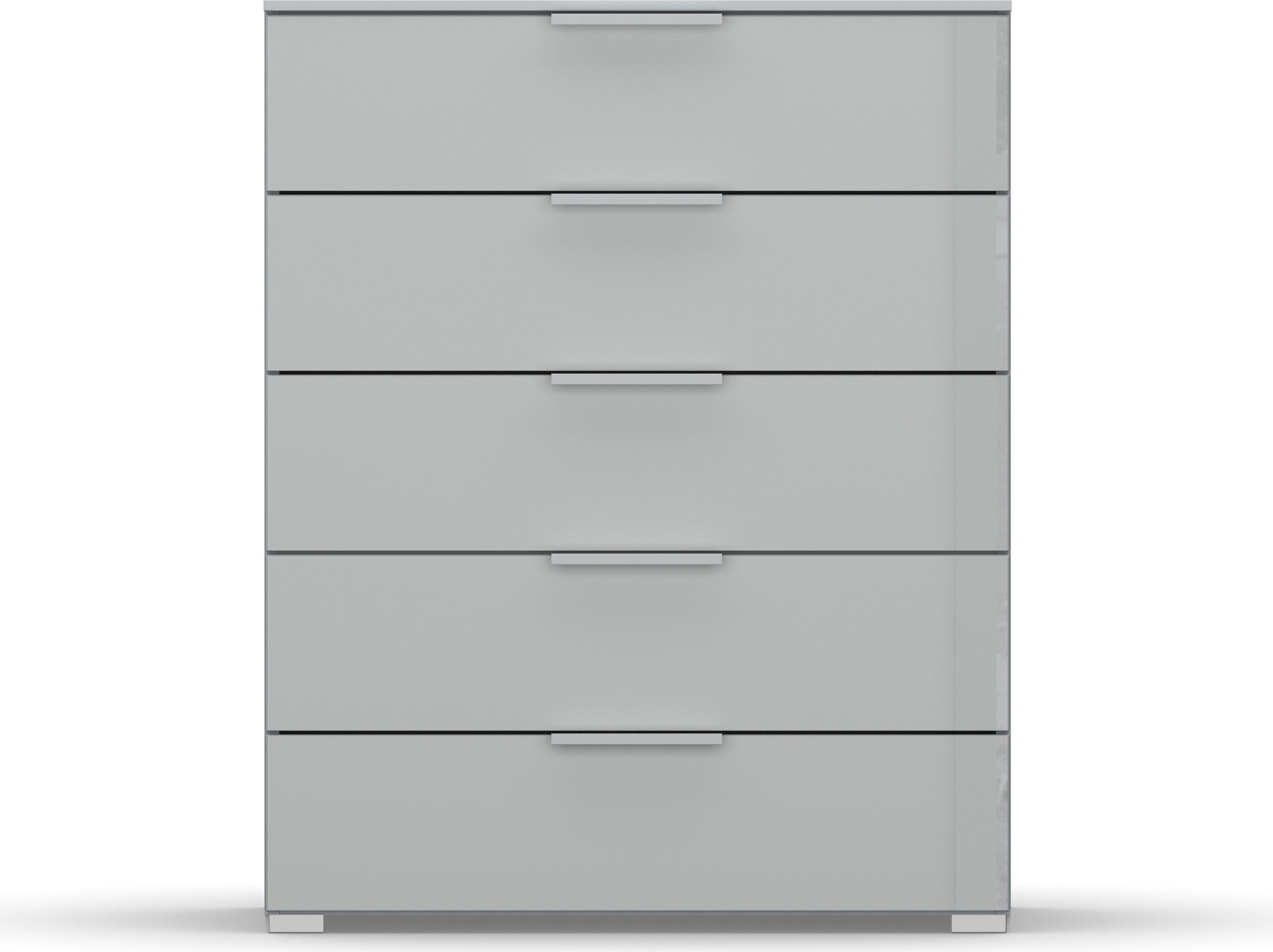 rauch Ladekast Skat Meridian kast sideboard waskast met 5 laden met glazen front in elegant design