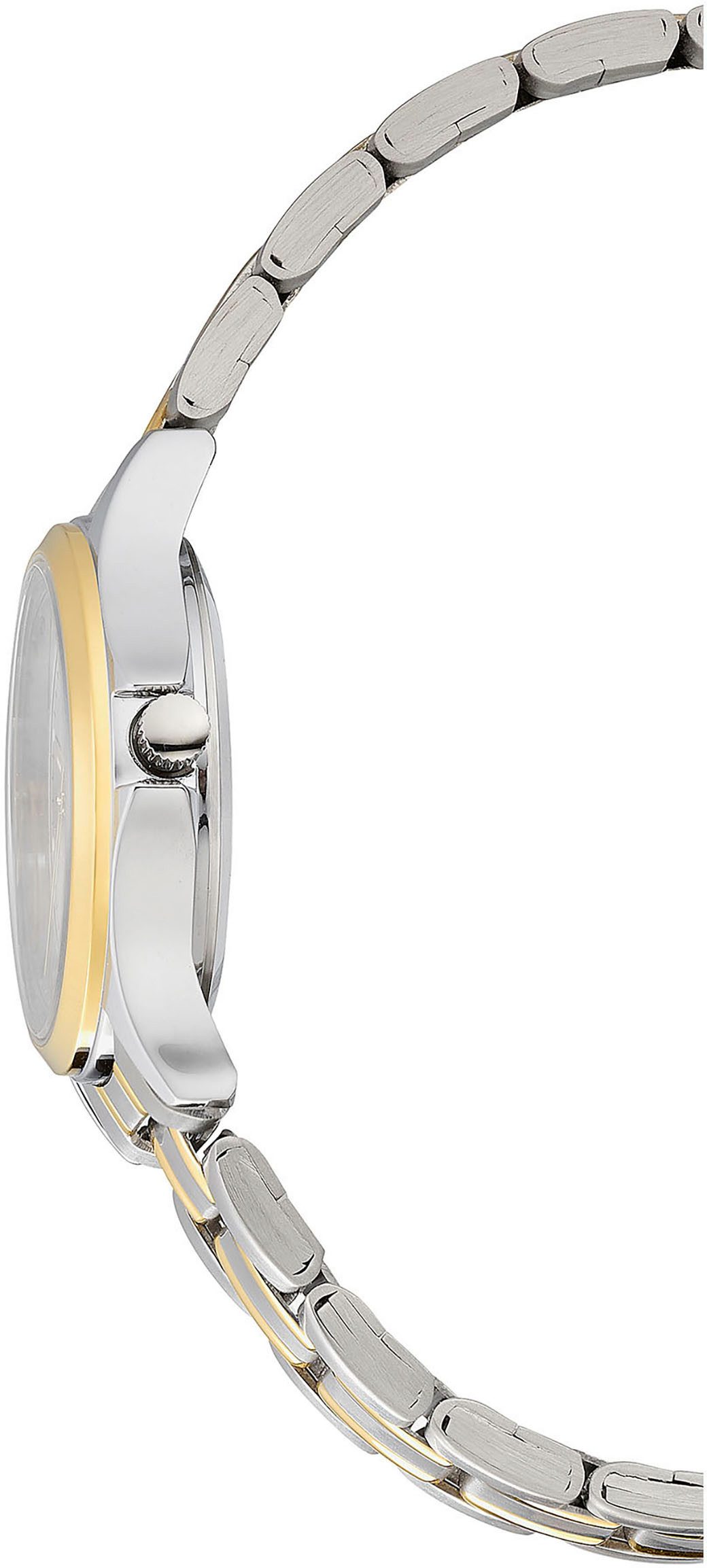 Tempic Kwartshorloge Horloge, dameshorloge, analoog, stalen armband