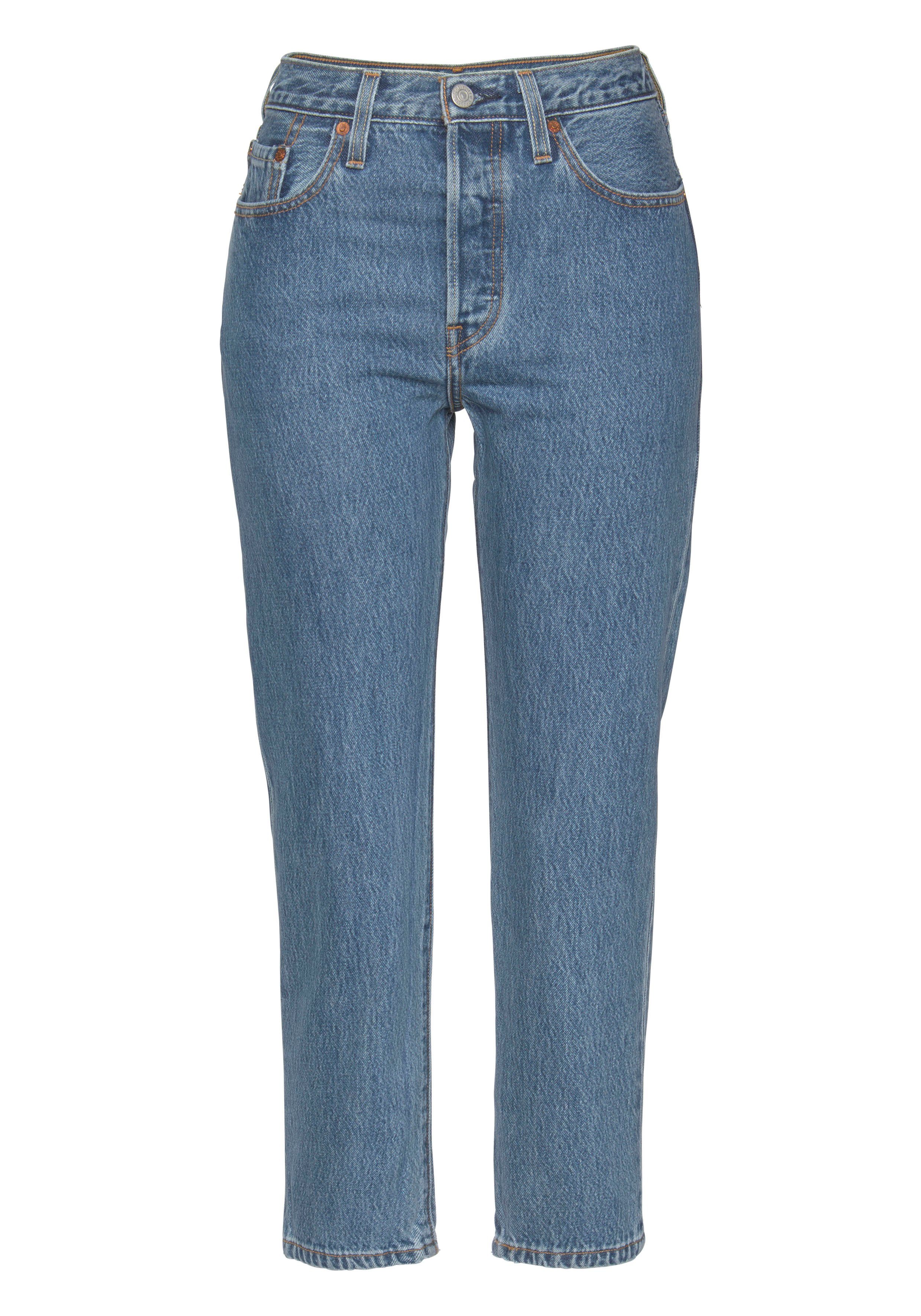Levi's® 7/8 jeans 501 CROP 501 collectie, 5-pocket-stijl