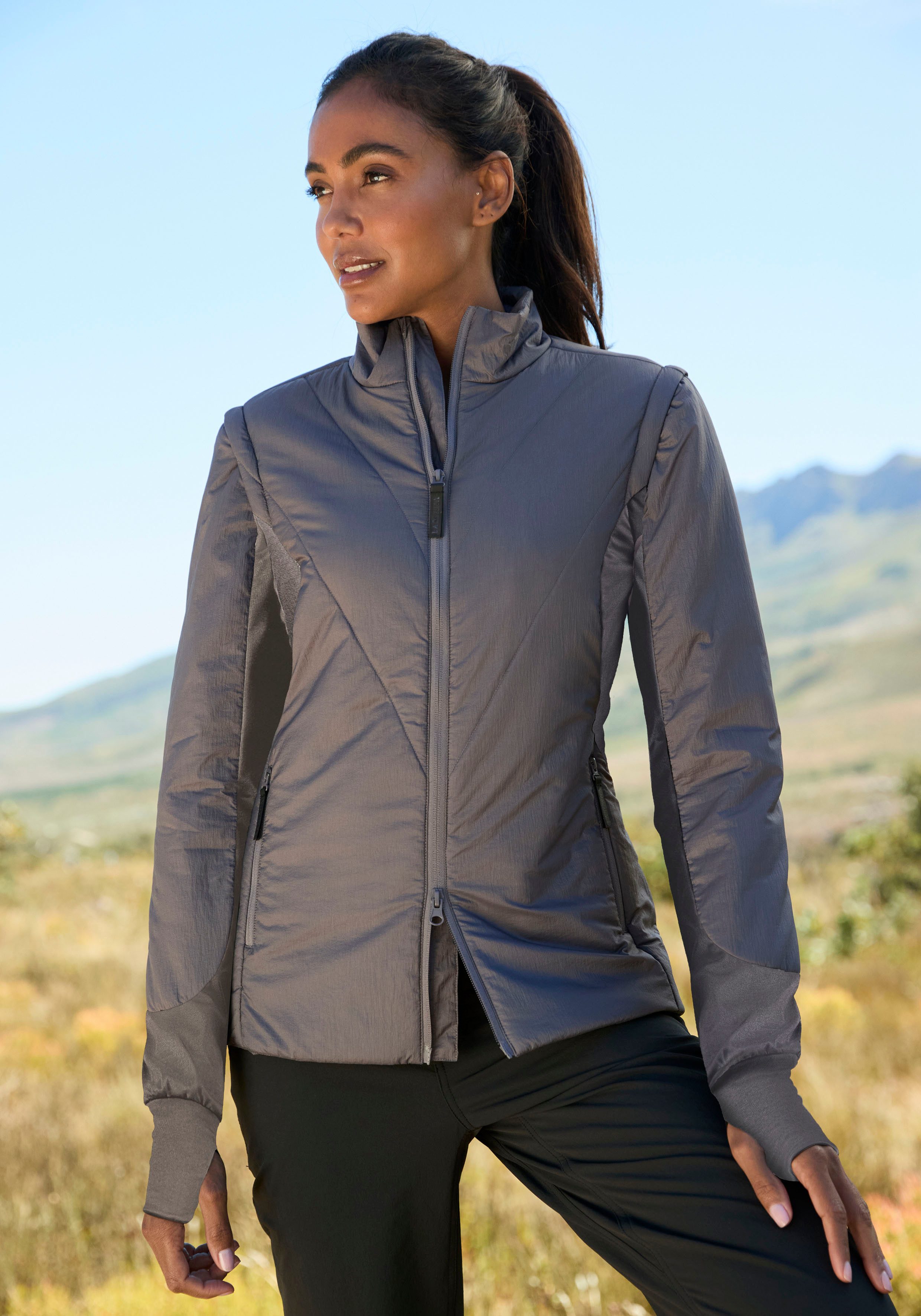 vivance active Allweatherjack twee draagvarianten, met afneembare mouw