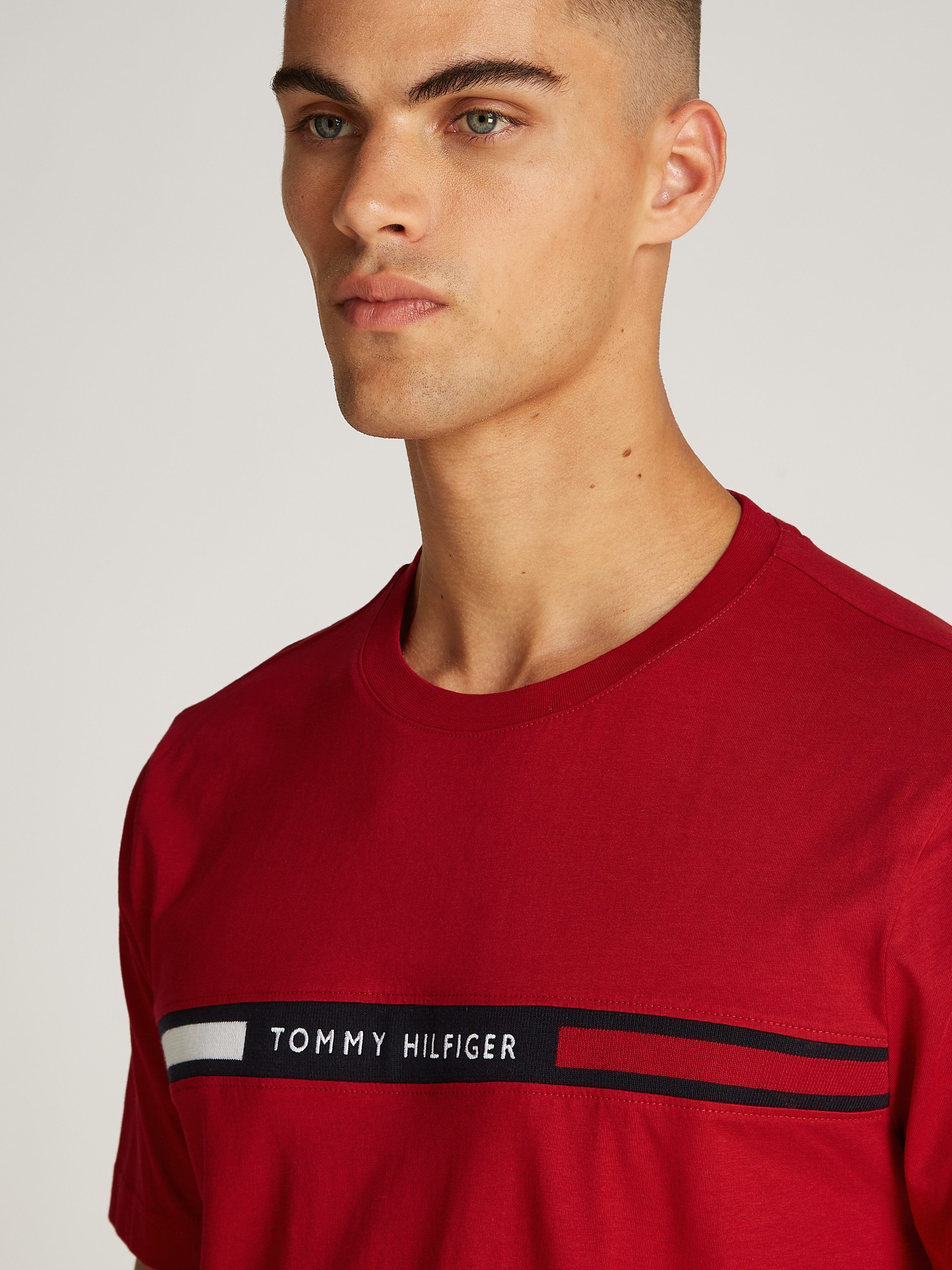 Tommy Hilfiger T-shirt HILFIGER CHEST INSERT TEE