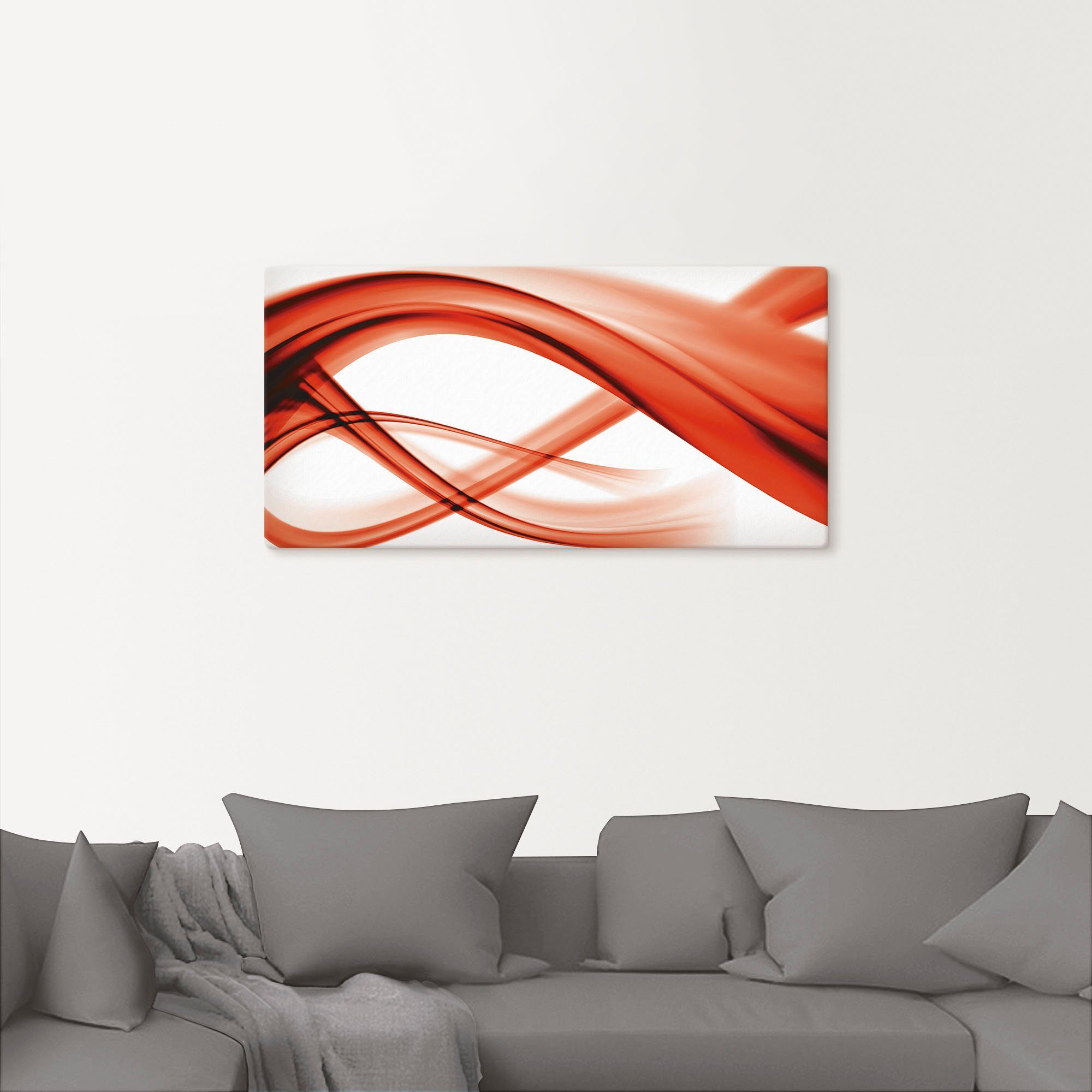 Artland Artprint Abstracte compositie als artprint op linnen, poster in verschillende formaten maten
