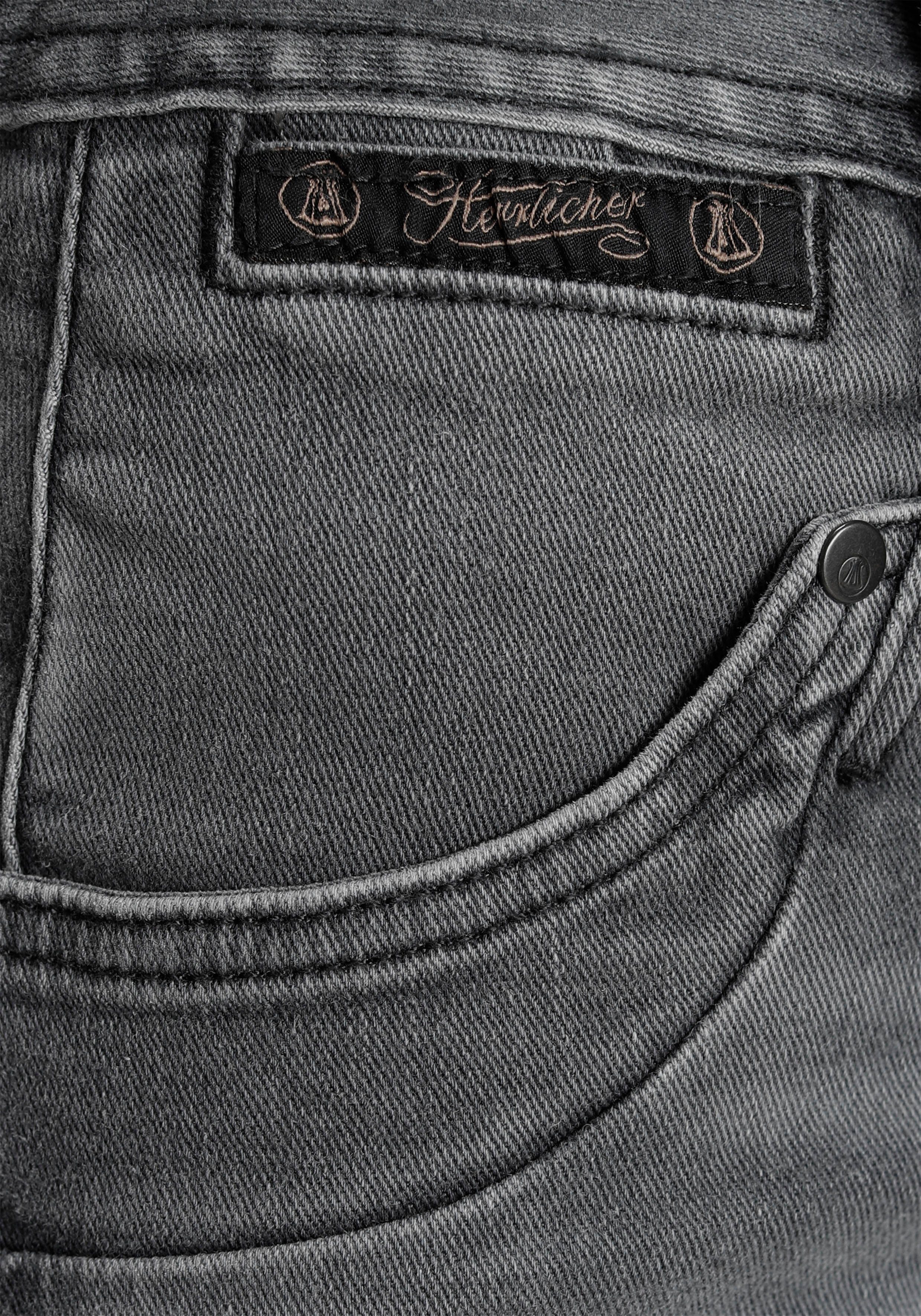 Herrlicher High-waist jeans PIPER HI SLIM ORGANIC DENIM CASHMERE TOUCH milieuvriendelijk dankzij kitotex technologie