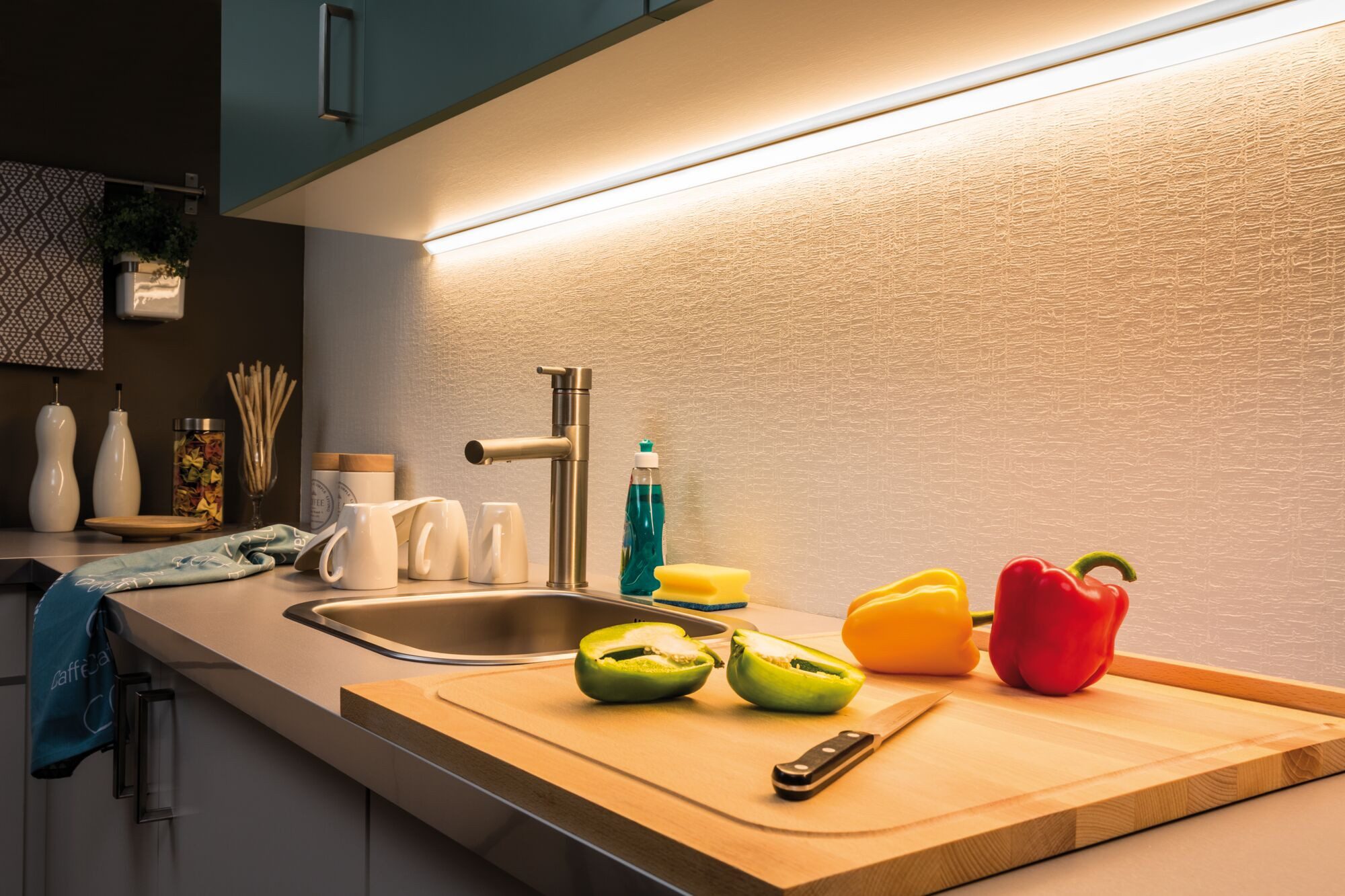 Paulmann Led-strepen MaxLED 1000 LED strip warm wit enkelstrip (1 stuk)
