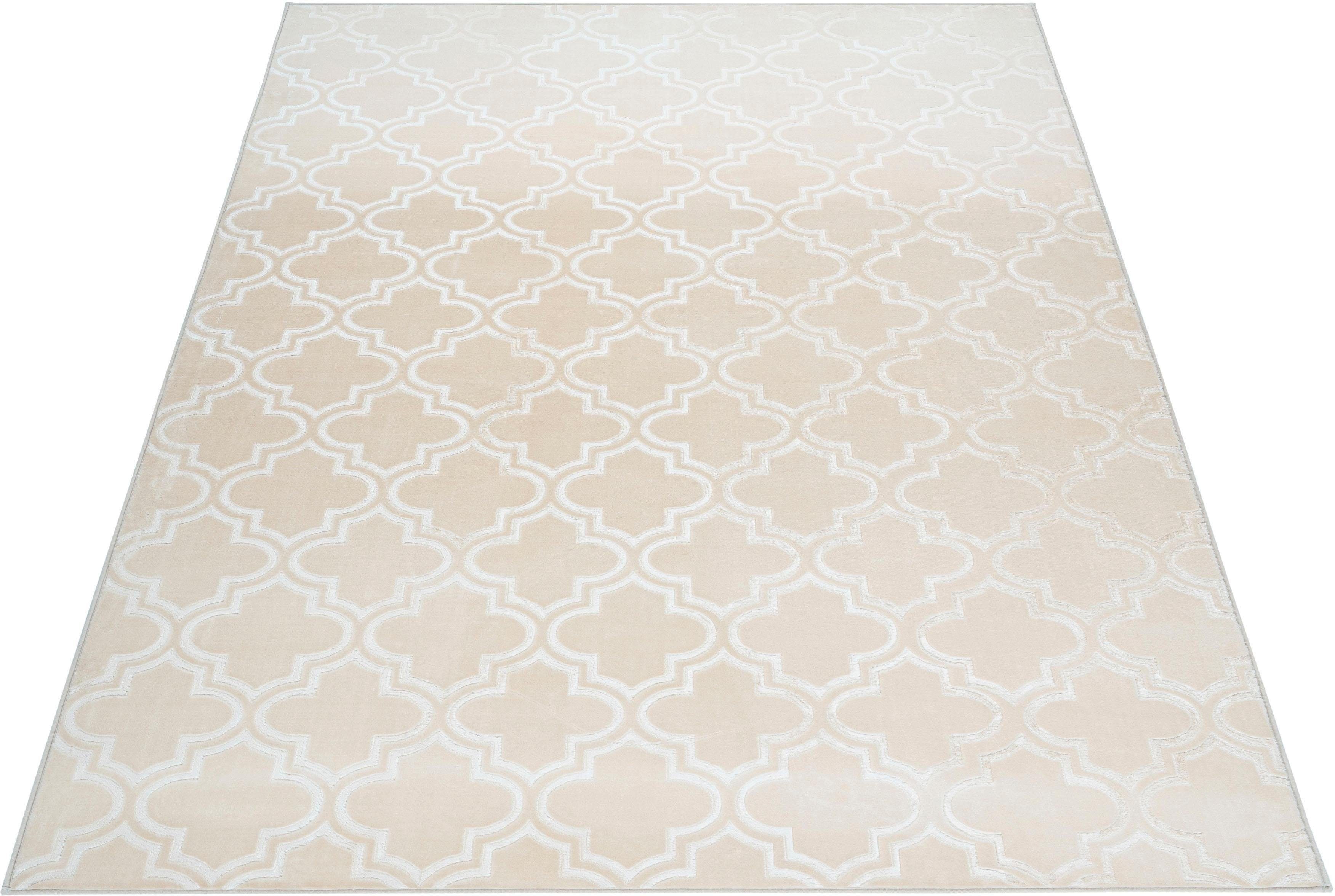 my home Vloerkleed Triana 3d-design, geometrisch & modern design, korte pool, behaaglijk