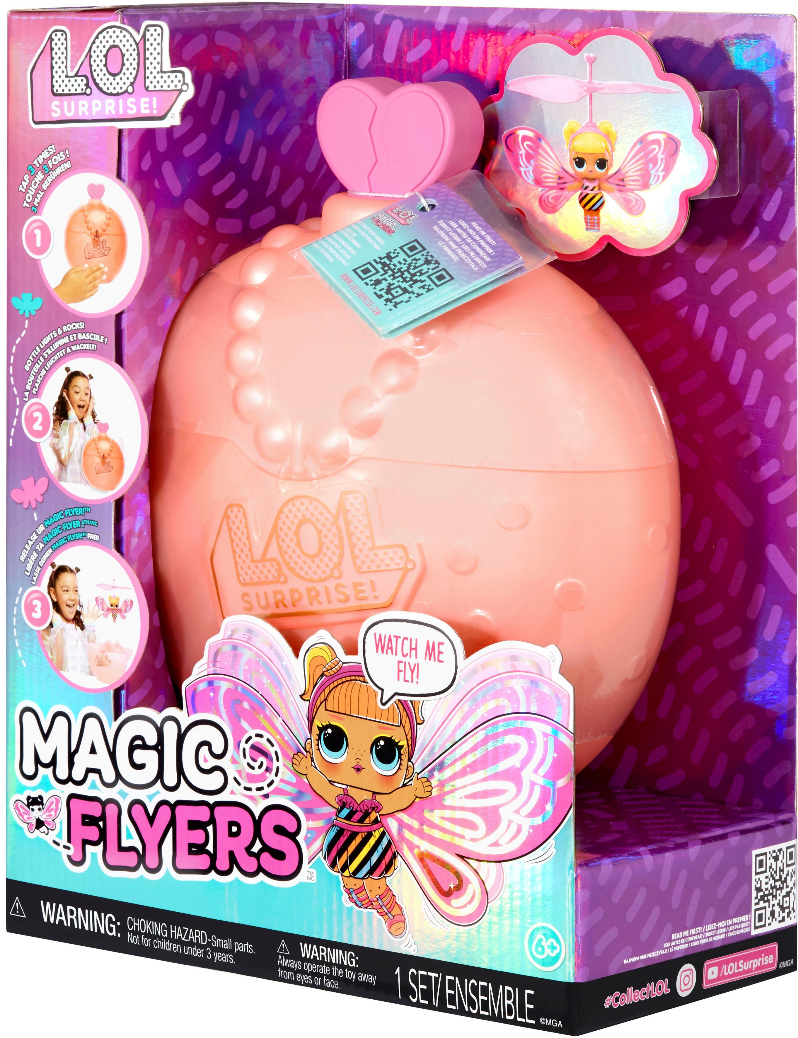 L.O.L. SURPRISE! Mini-pop Magic Flyers - Flutter Star (Pink Wings)