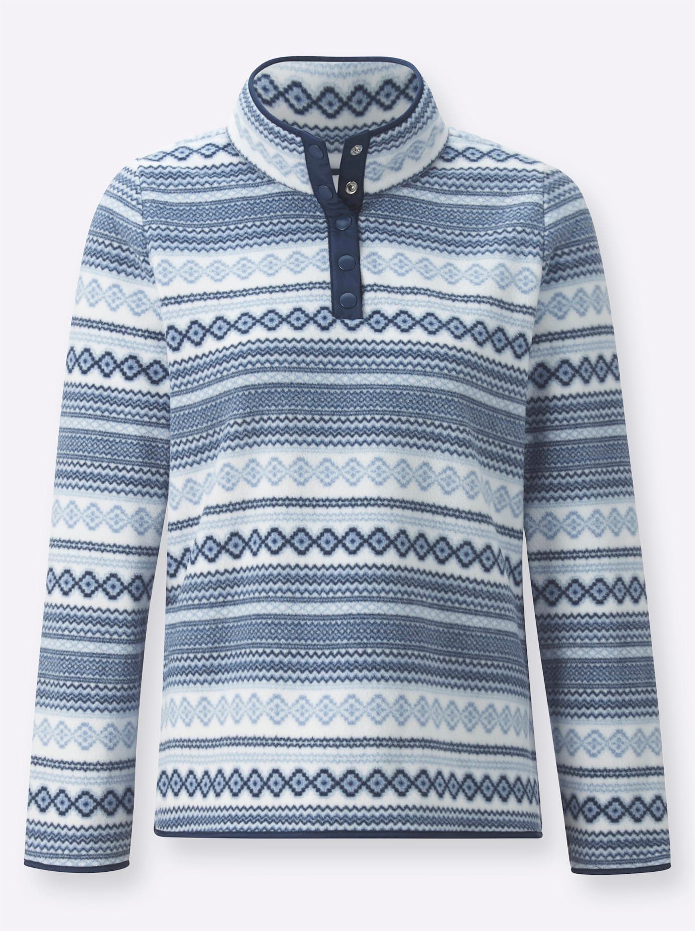 Classic Fleece-shirt Fleeceshirt (1-delig)