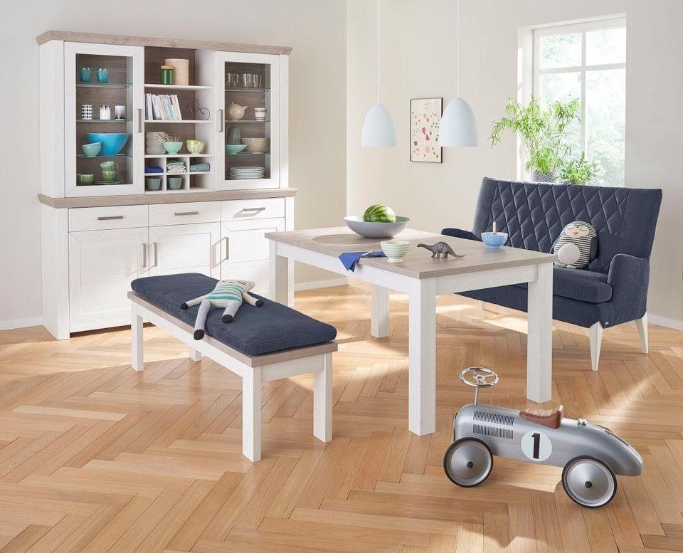 set one by Musterring Zitbank York Type 61, in 3 kleurvarianten, Landhuisstijl, Breedte 160 cm