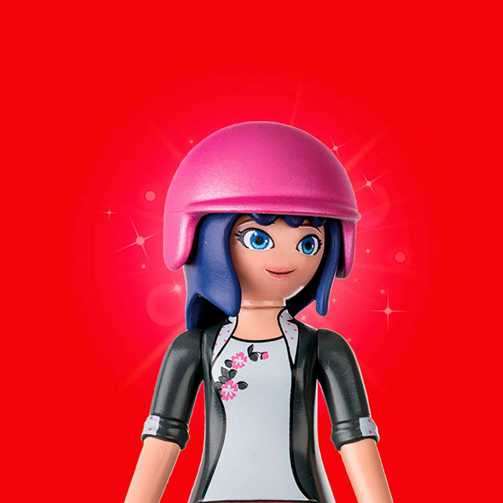 Playmobil® Constructie-speelset Miraculous: Rollerfahrt durch Paris (71864) (17-delig)