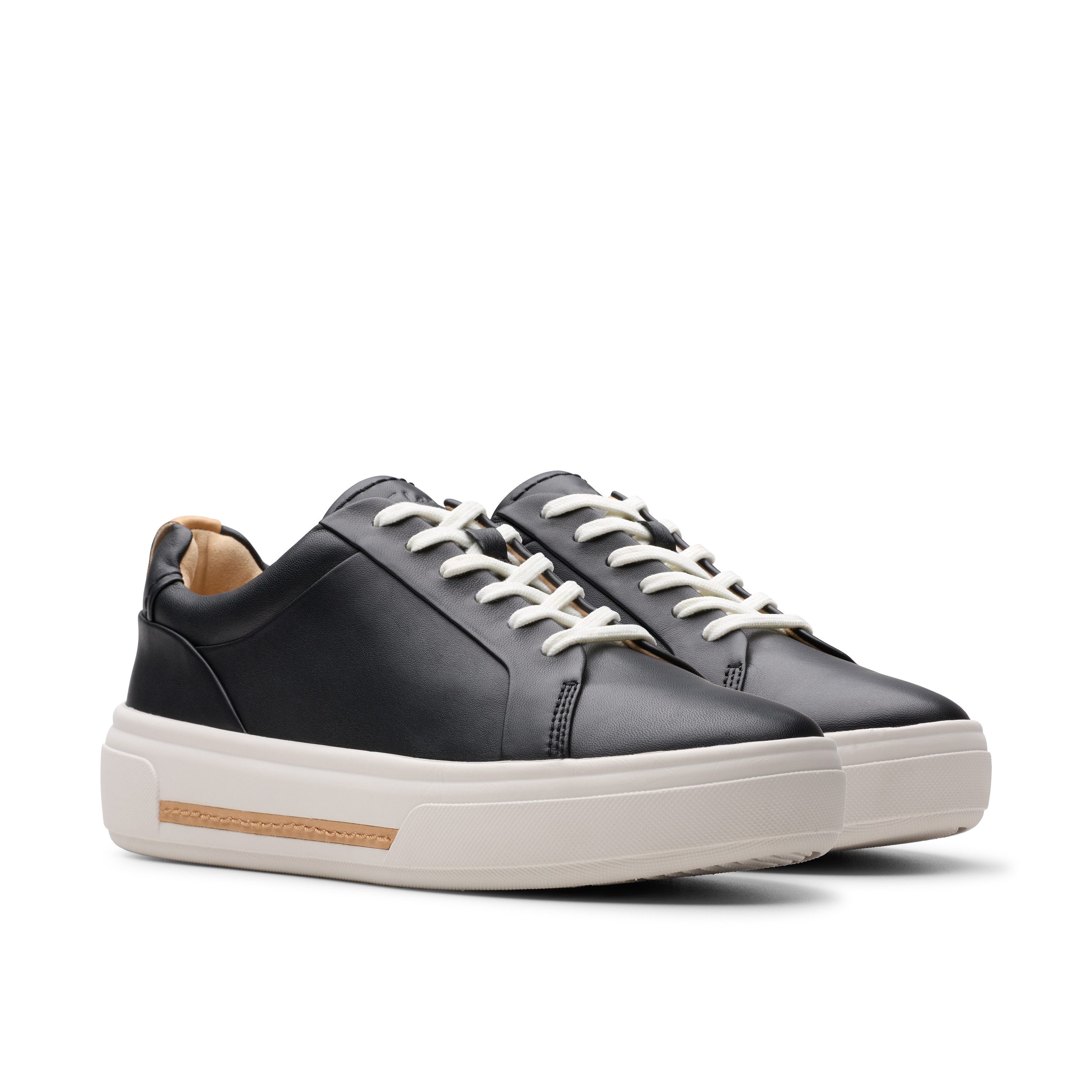 Clarks Veterschoenen Hollyhock Walk Plateauschoen, lage schoen, sneaker met modieuze zool