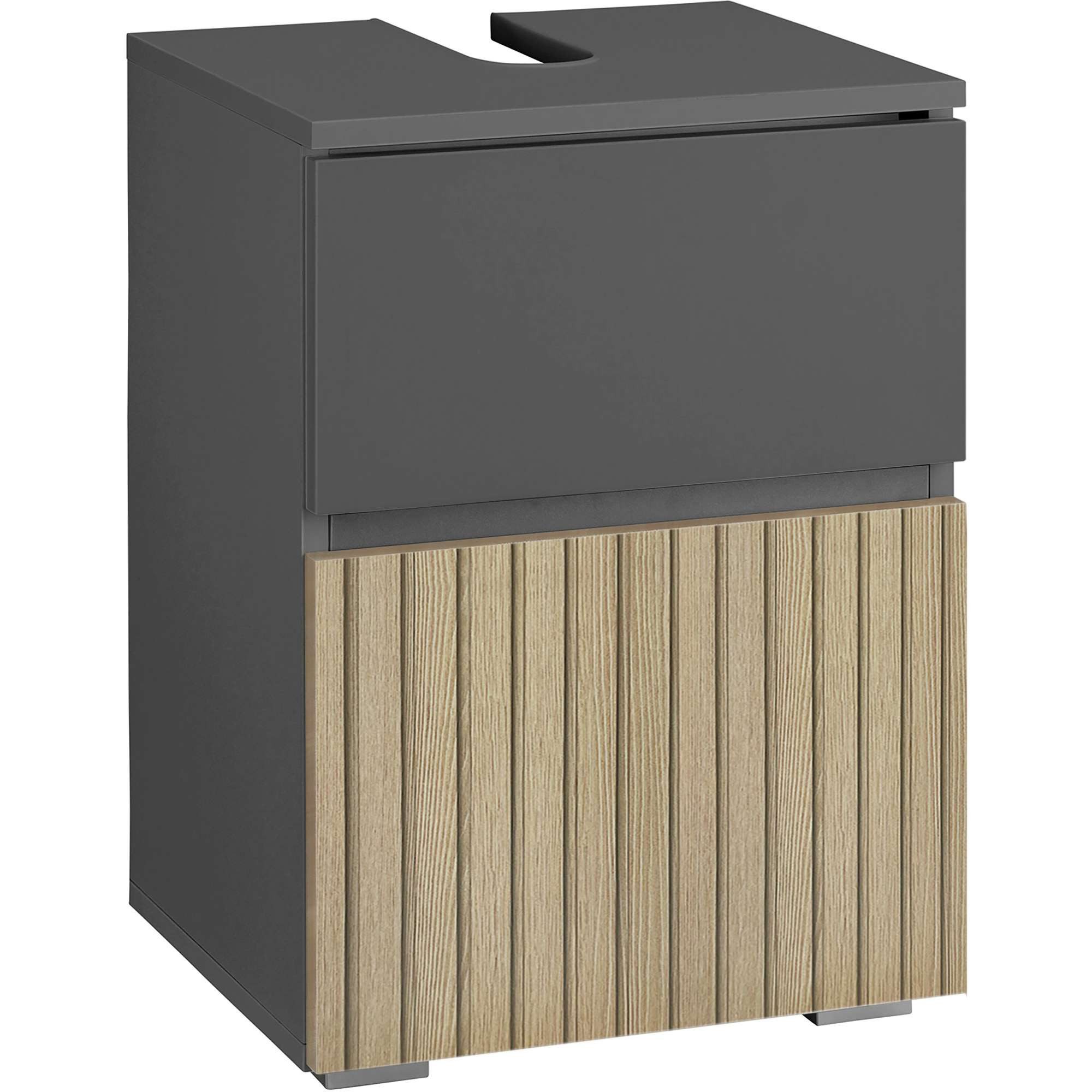 Home affaire Wastafelonderkast Wisla Siphonaansluiting, breedte 40 cm, hoogte 55 cm