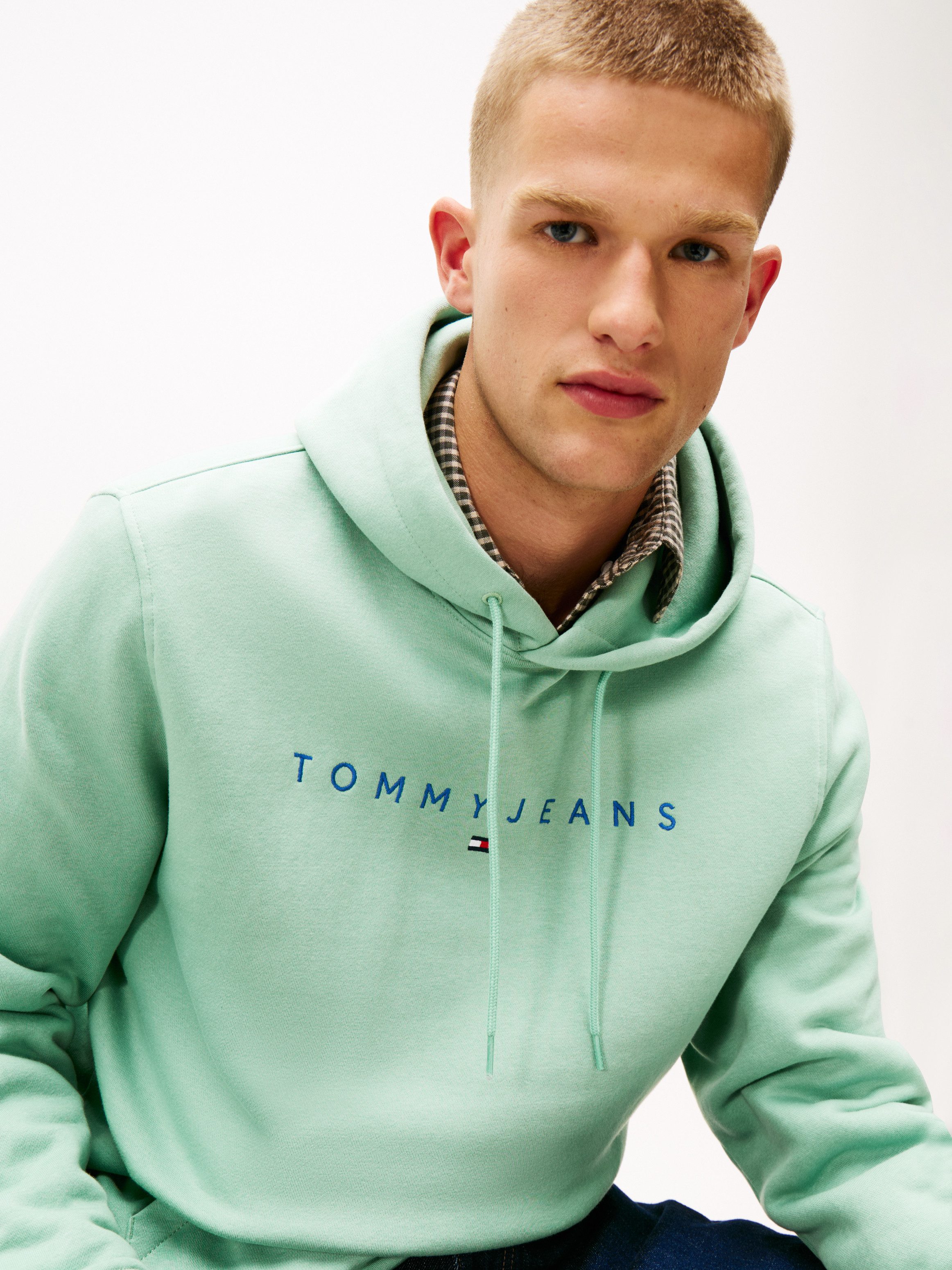TOMMY JEANS Hoodie TJM REG LINEAR LOGO HOODIE EXT