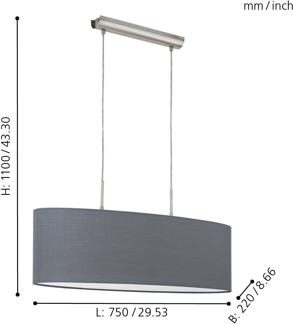 EGLO Hanglamp PASTERI Hanglicht, hanglamp
