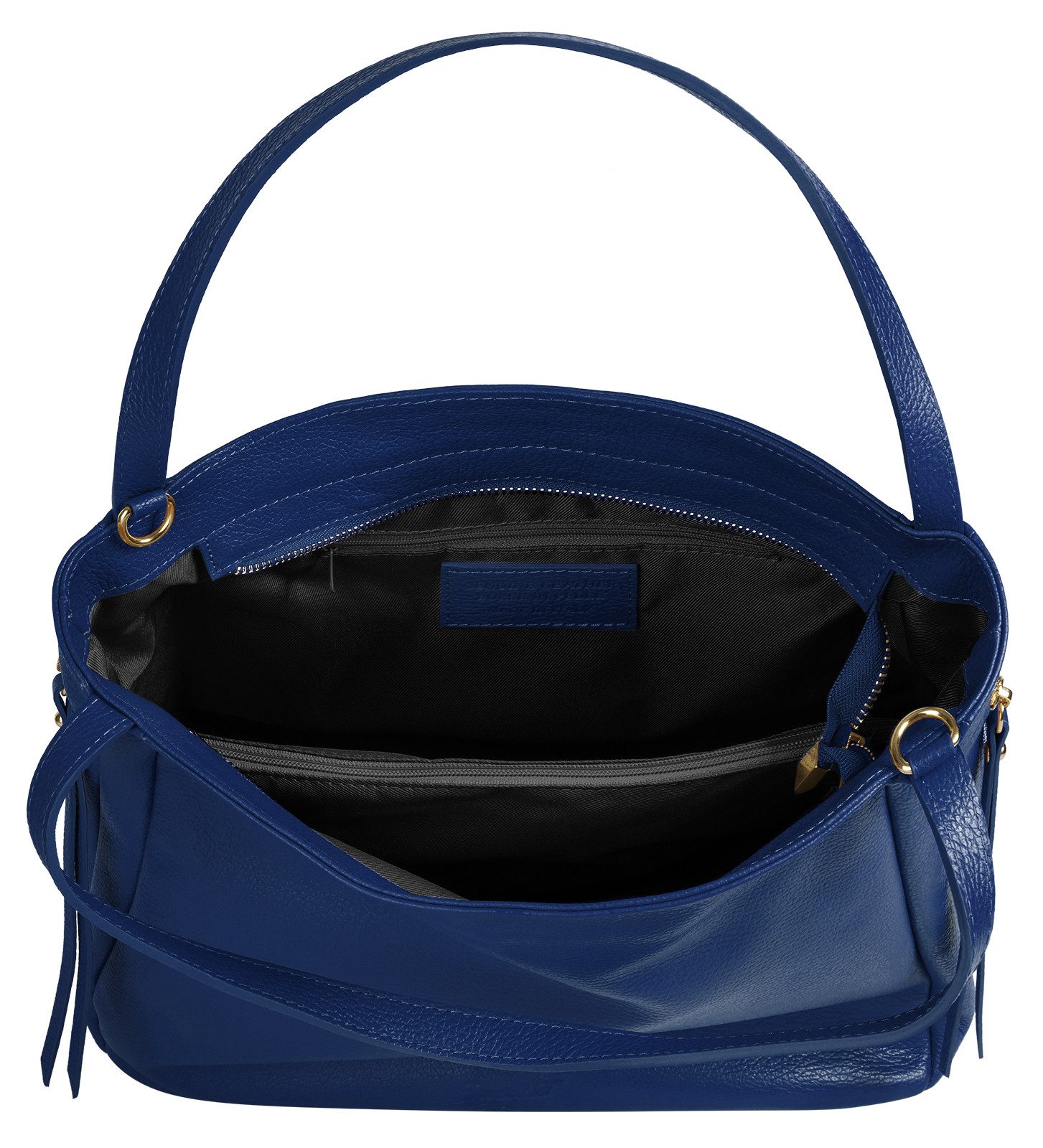 Samantha Look Schoudertas echt leer, made in italy