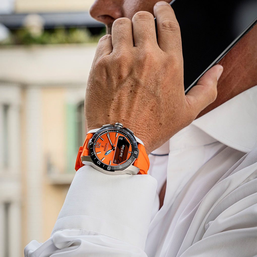 Festina Smartwatch Connected D Quartzhorloge, horloge, herrenuur, stappenteller, wereldtijd, stopwatchfunctie