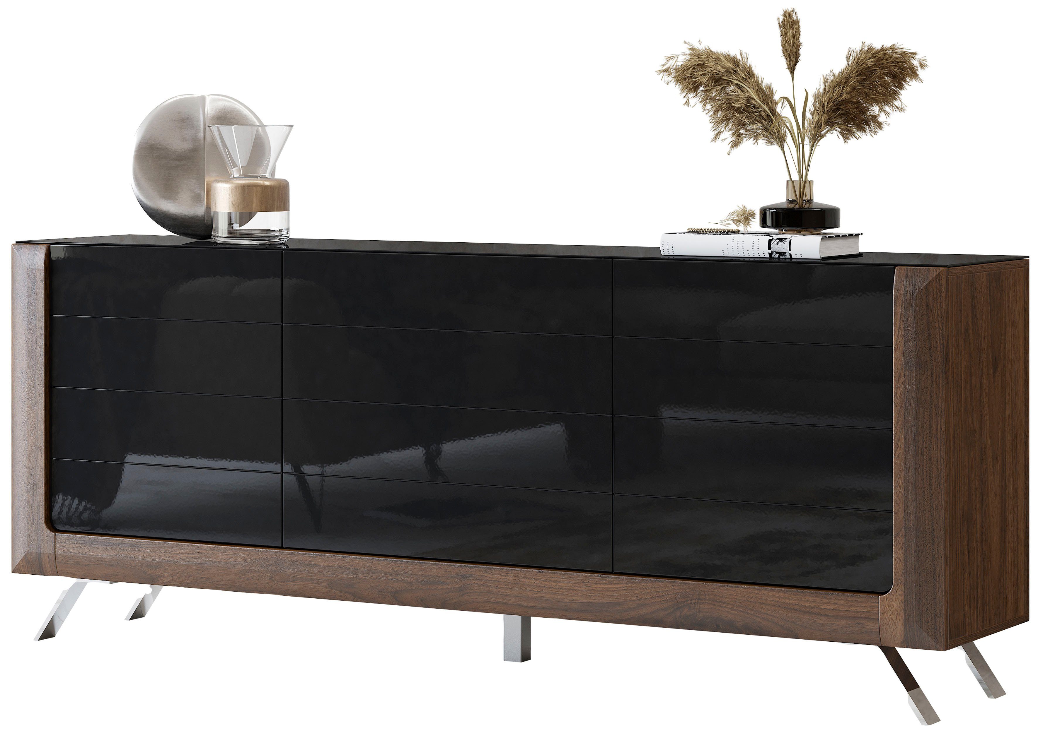 Leonique Dressoir Kasai Breedte 199 cm, met 3 deuren