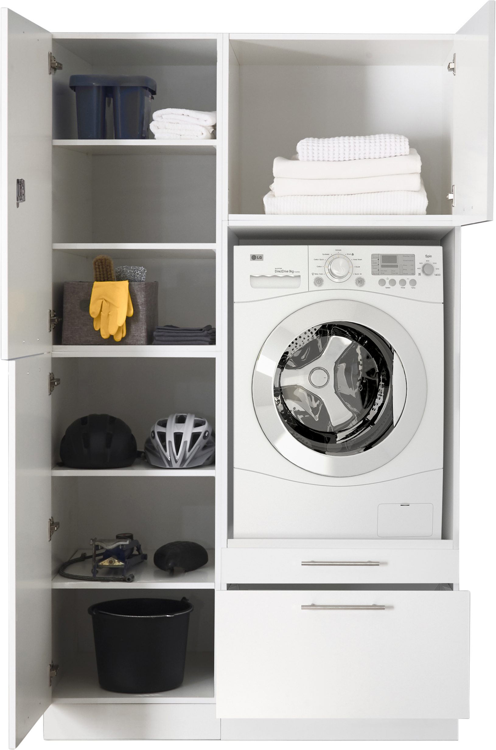 RESPEKTA Multifunctionele kastenset Clara-Set 9 (h x b x d) 200 x 117,4 x 67,6 cm (2 stuks)
