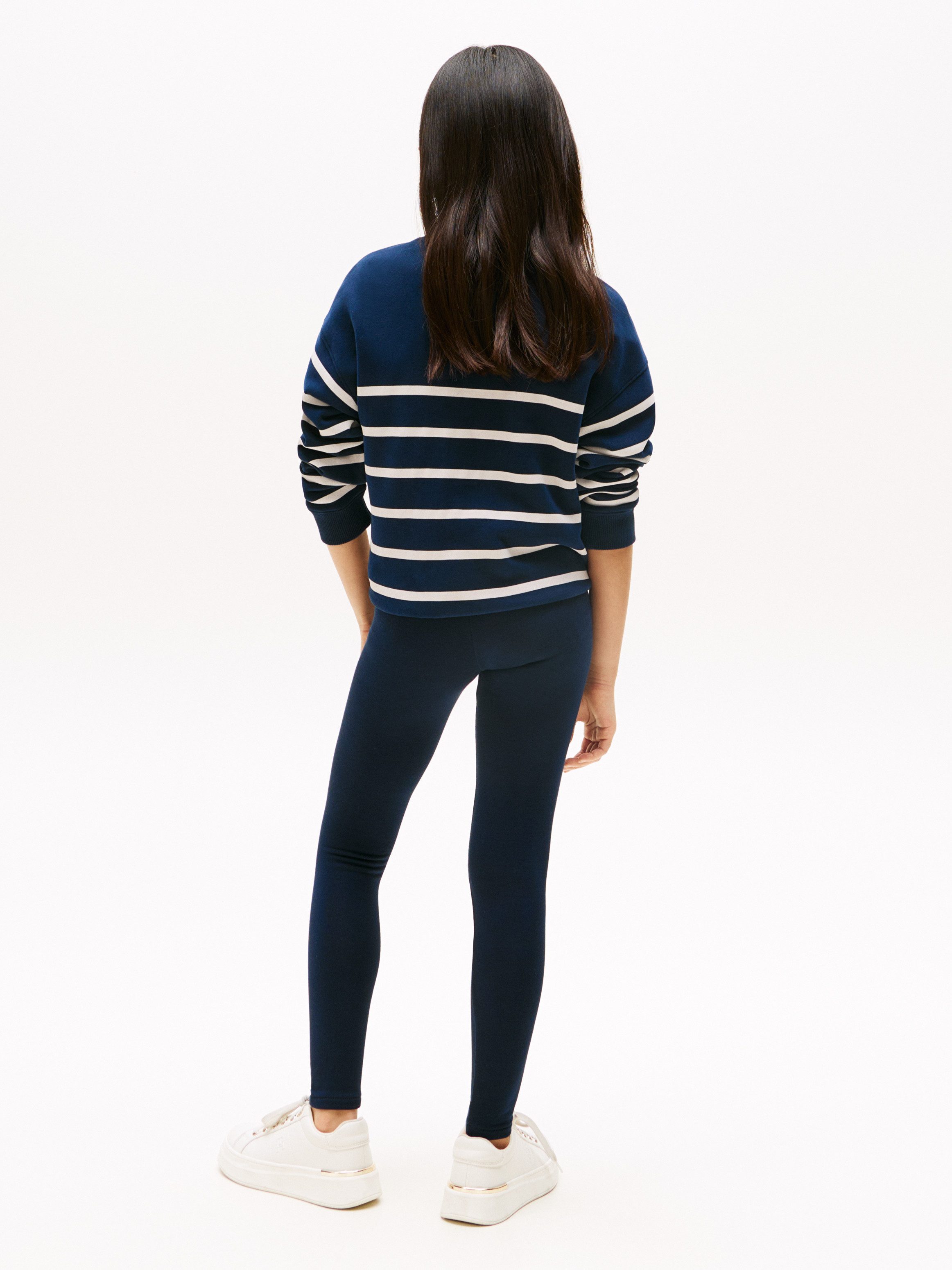 Tommy Hilfiger Legging voor kinderen tot 16 jaar, met logo-opdruk