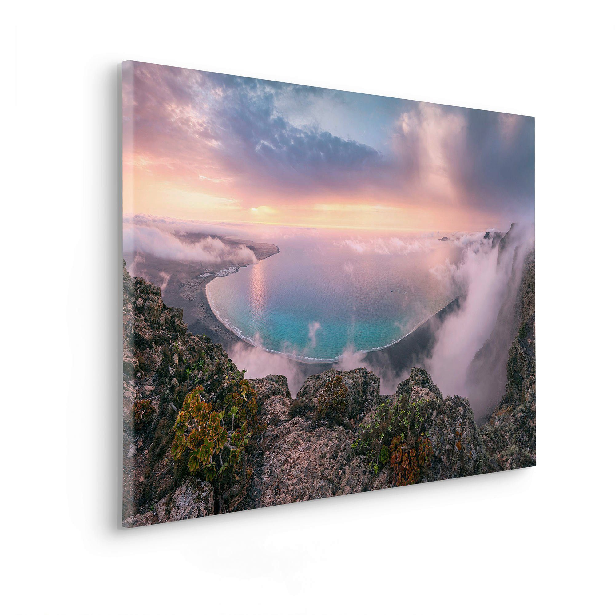 Komar Artprint op linnen Kustparadijs - Afmeting 90 x 60 cm (1 stuk)