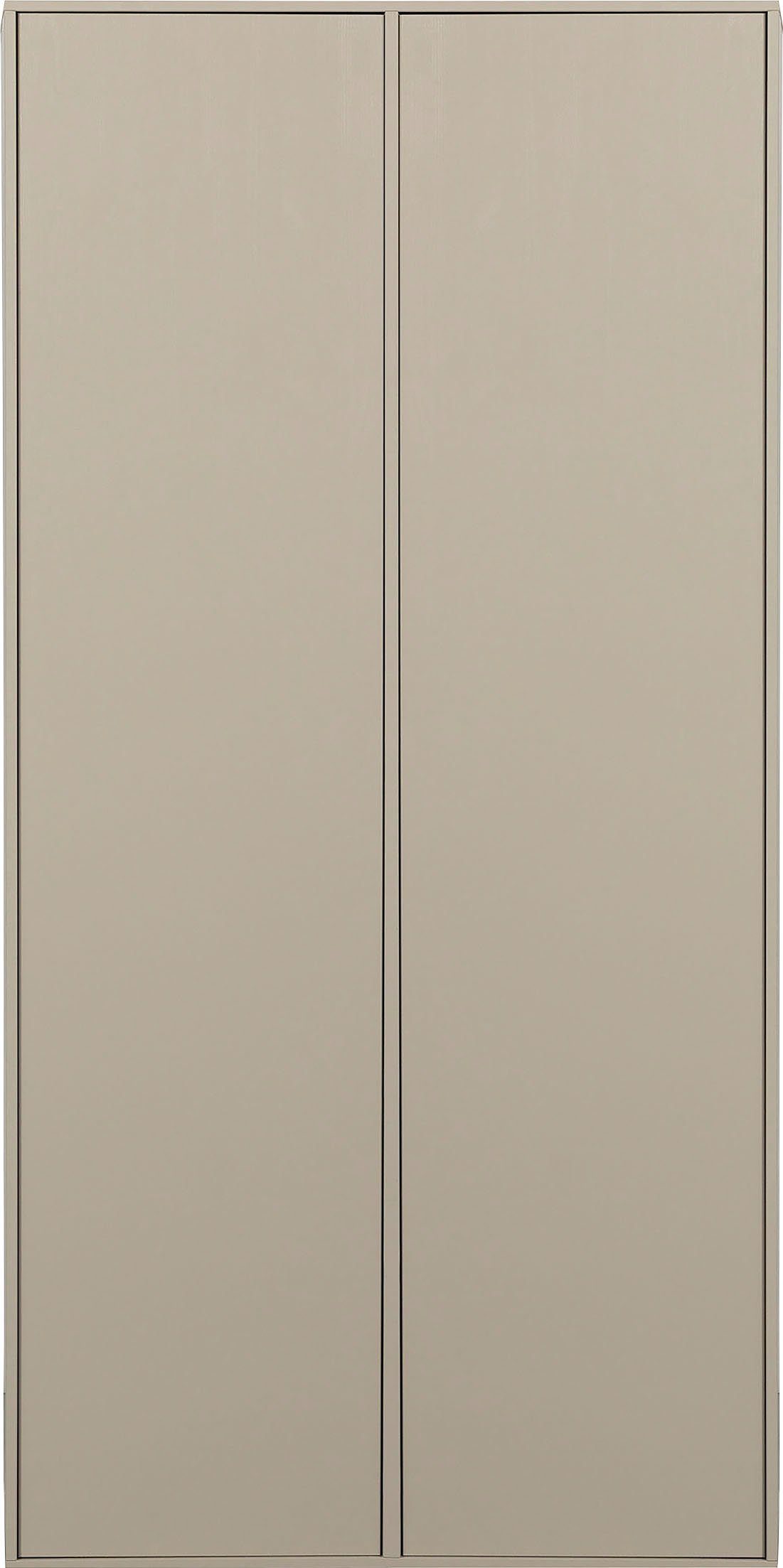WOOOD Multifunctionele kast Daily garderobekast met push-to-open functie, hoogte 200 cm, breedte 50 of 100 cm