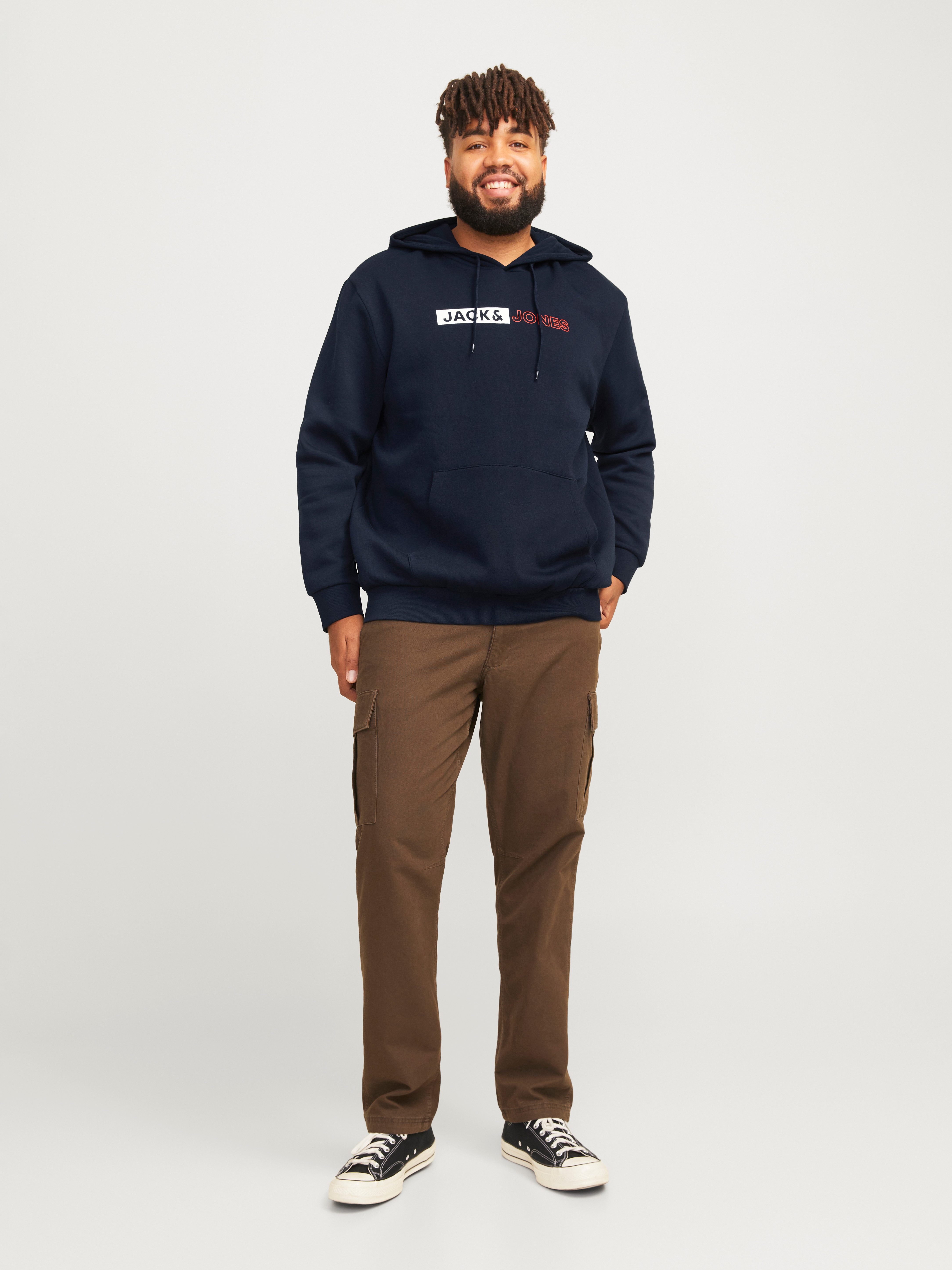 Jack & Jones PlusSize Hoodie JJECORP LOGO SWEAT HOOD PLAY NOOS PLS