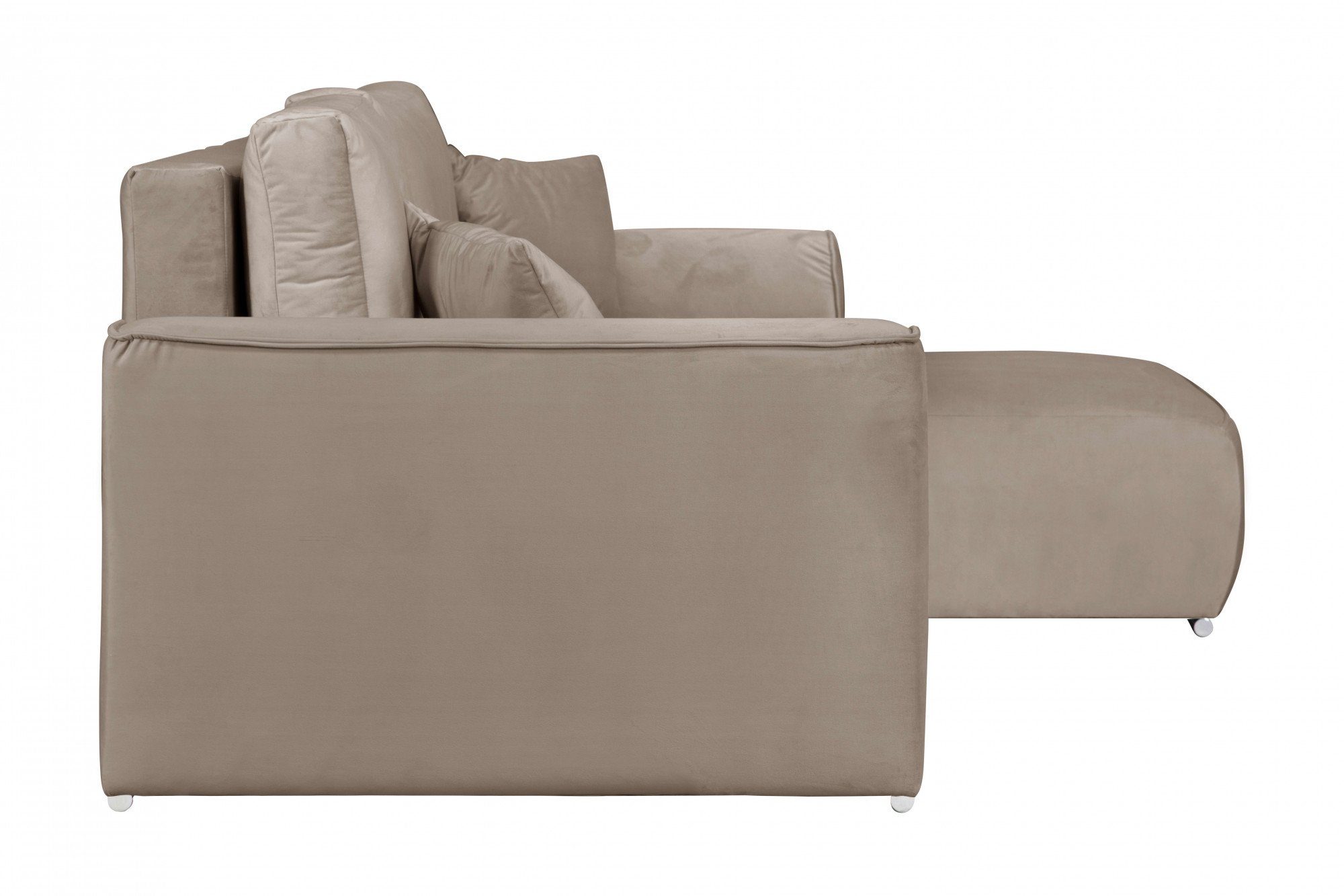 INOSIGN Hoekbank BEATRICE optionele slaapbank met bedlade, B/D/H: 265/170/86 cm