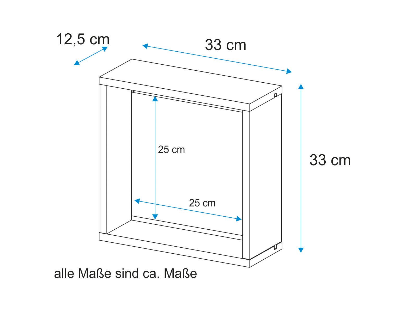 VOGL Möbelfabrik Wandlamp met frame