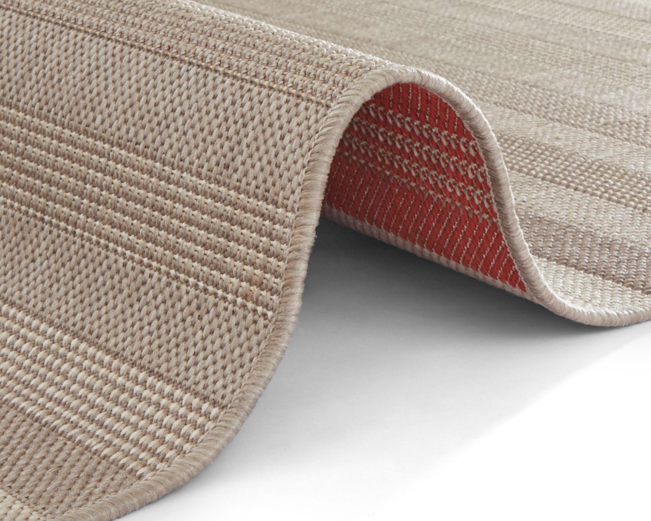 NORTHRUGS Vloerkleed Paros Streepdessin, robuust, gemakkelijk in onderhoud, platweefsel