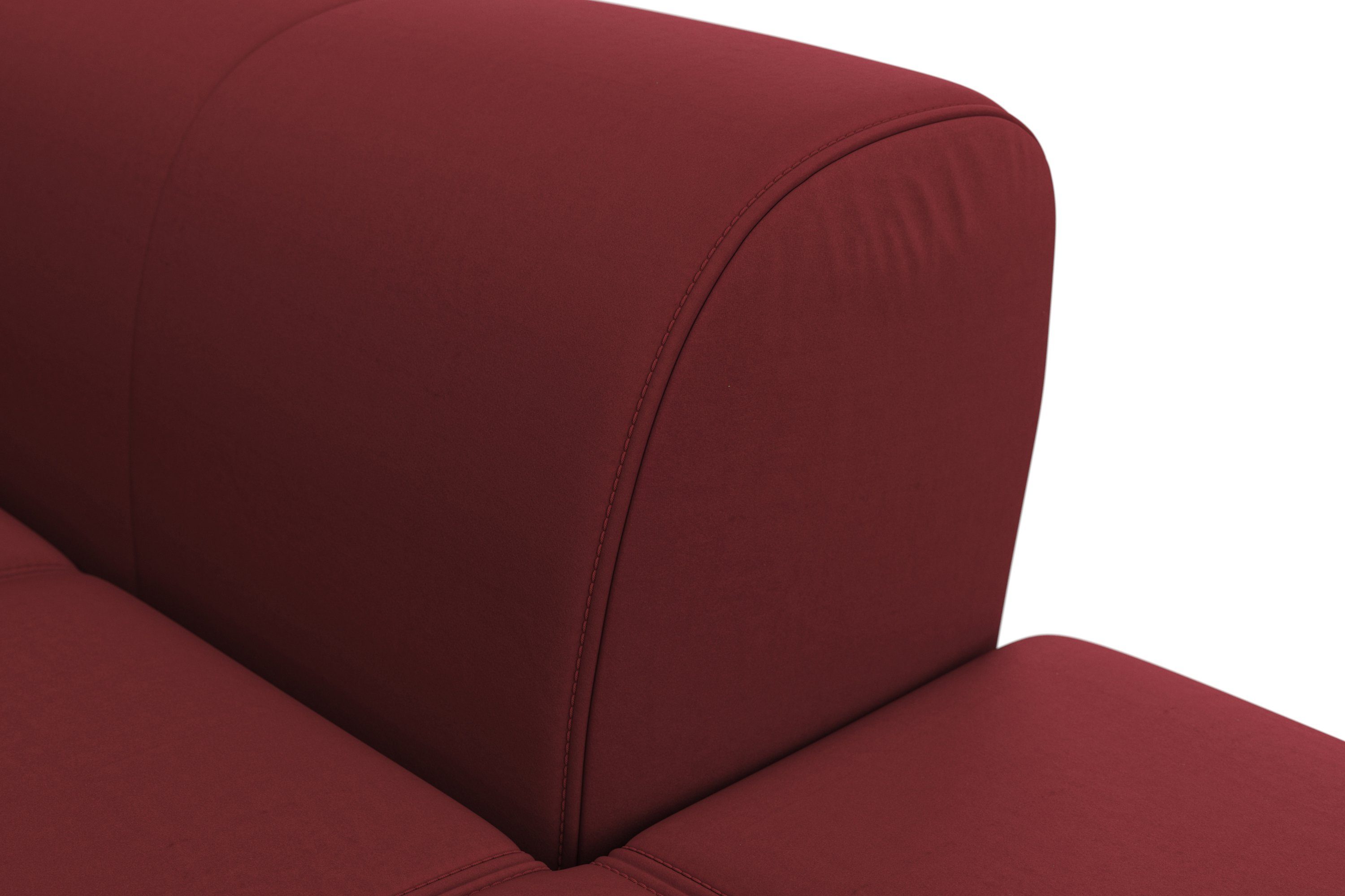 sit&more Zithoek Bendigo U-vorm inclusief zitdiepteverstelling, bodemvrijheid 12 cm, in 2 pootkleuren