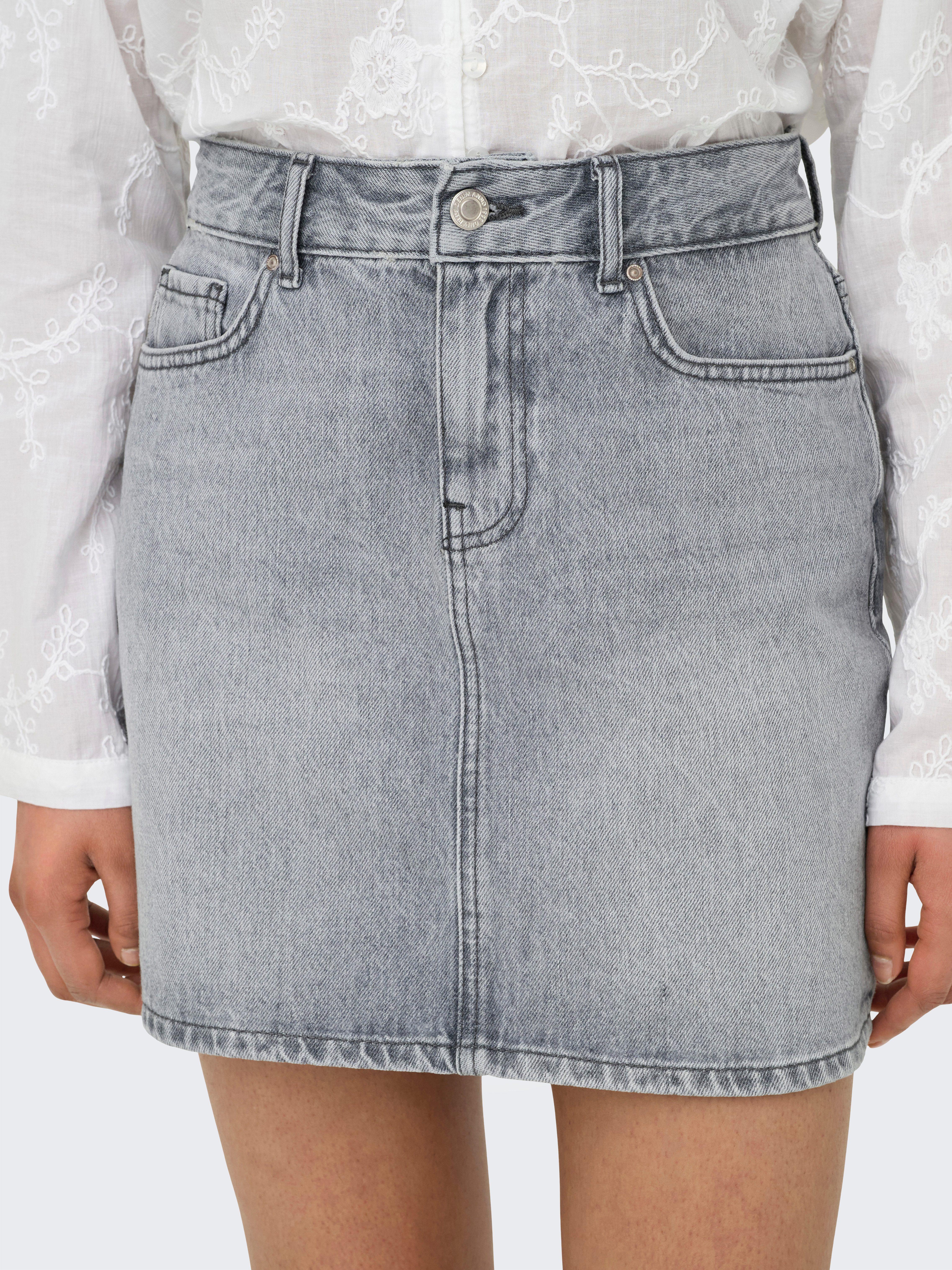 Only Jeans rok ONLSTELLA SHORT SKIRT DNM AZG NOOS
