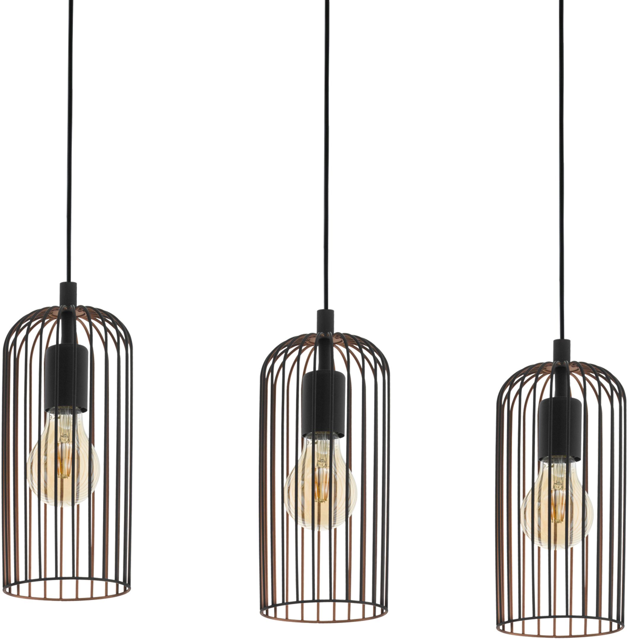 EGLO Hanglamp ROCCAMENA Hanglicht, hanglamp hanglampen zwart
