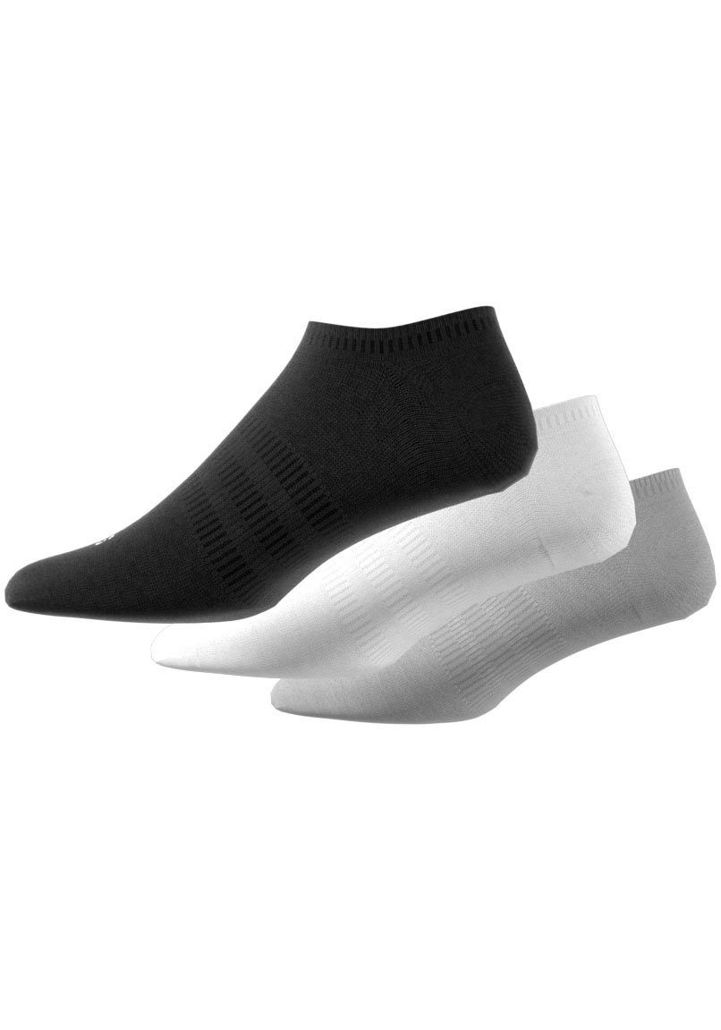 adidas Performance Functionele sokken THIN AND LIGHT NOSHOW SOCKS, 3 PAAR (3 paar)