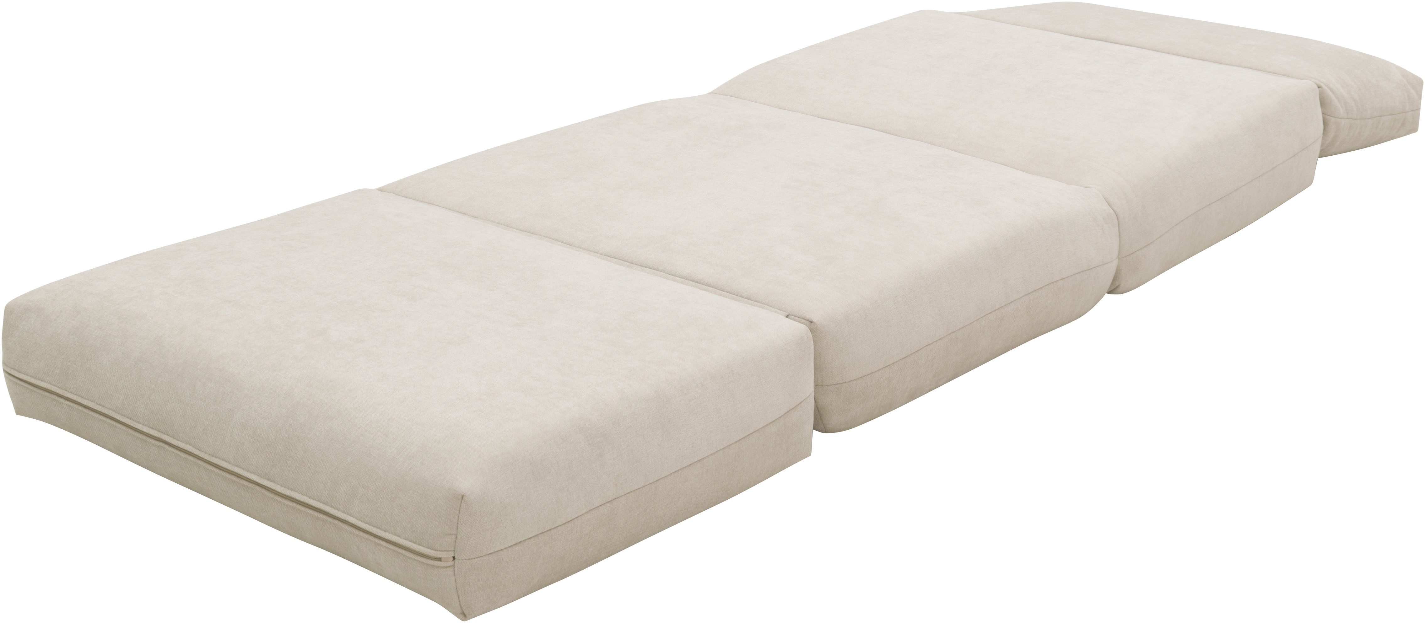 LeGer Home by Lena Gercke Fauteuil Amara Slaapstoel uitklapbaar, bedstoel, met rastering