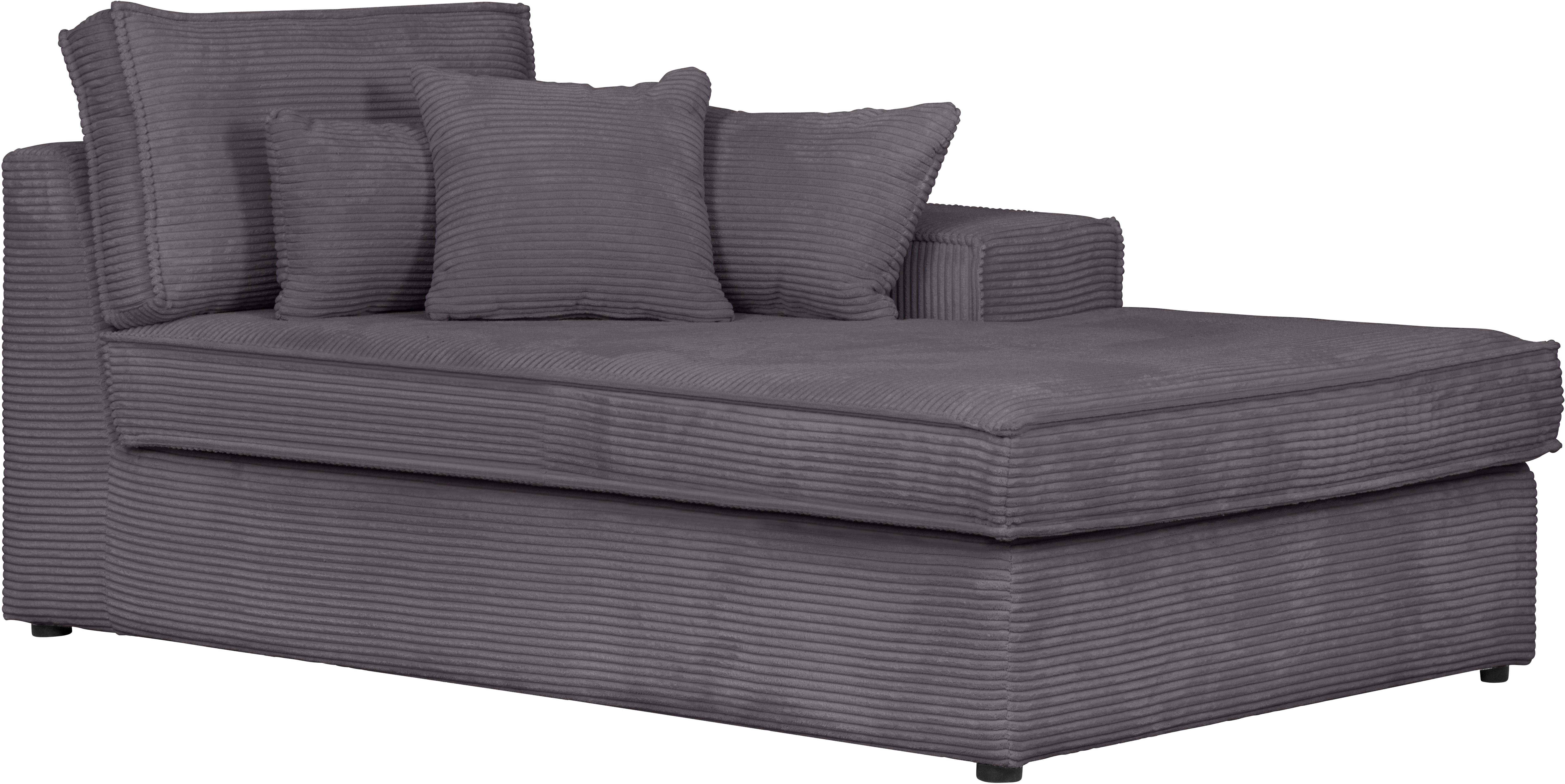 RAUM.ID Ottomane Florid afzonderlijk plaatsbaar of als deel van een modulaire bank, ook in cord , chaise longues, 100 cm
