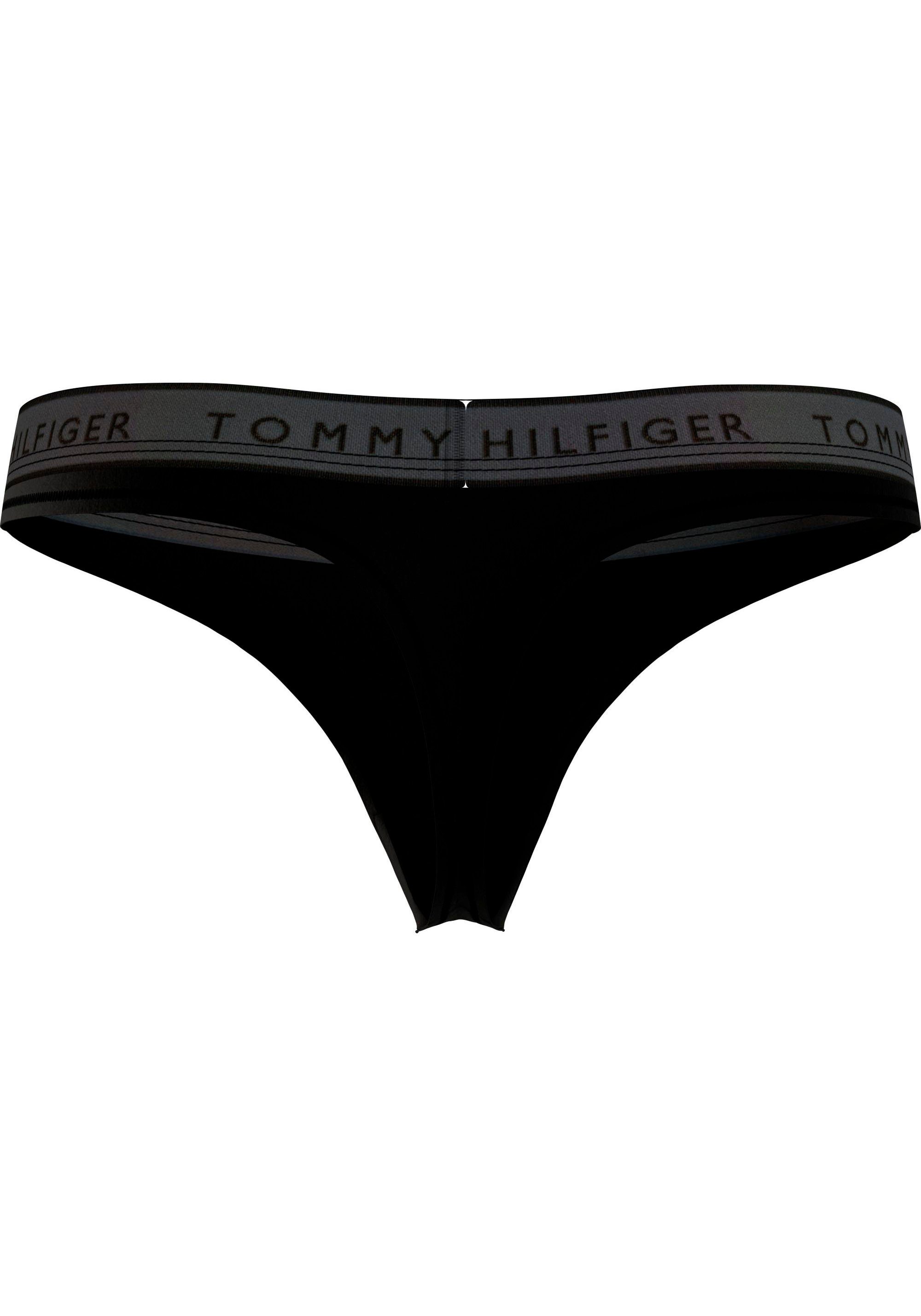 Tommy Hilfiger Underwear Slip THONG (EXT SIZES) met tommy hilfiger logoband