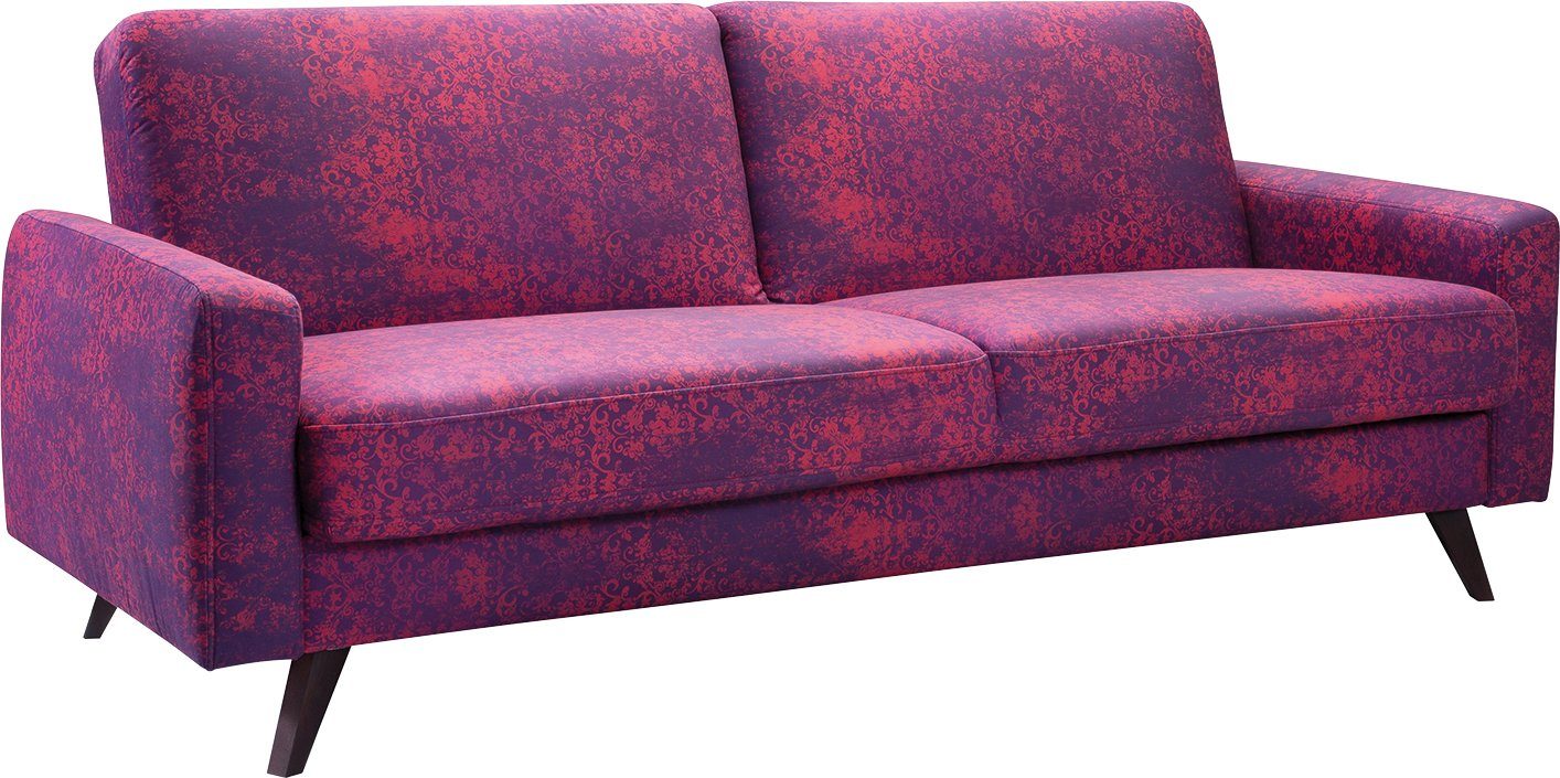 exxpo - sofa fashion 3-zitsbank Side, trendy bekledingsstof, geweldig zit- en ligcomfort, slaapbank
