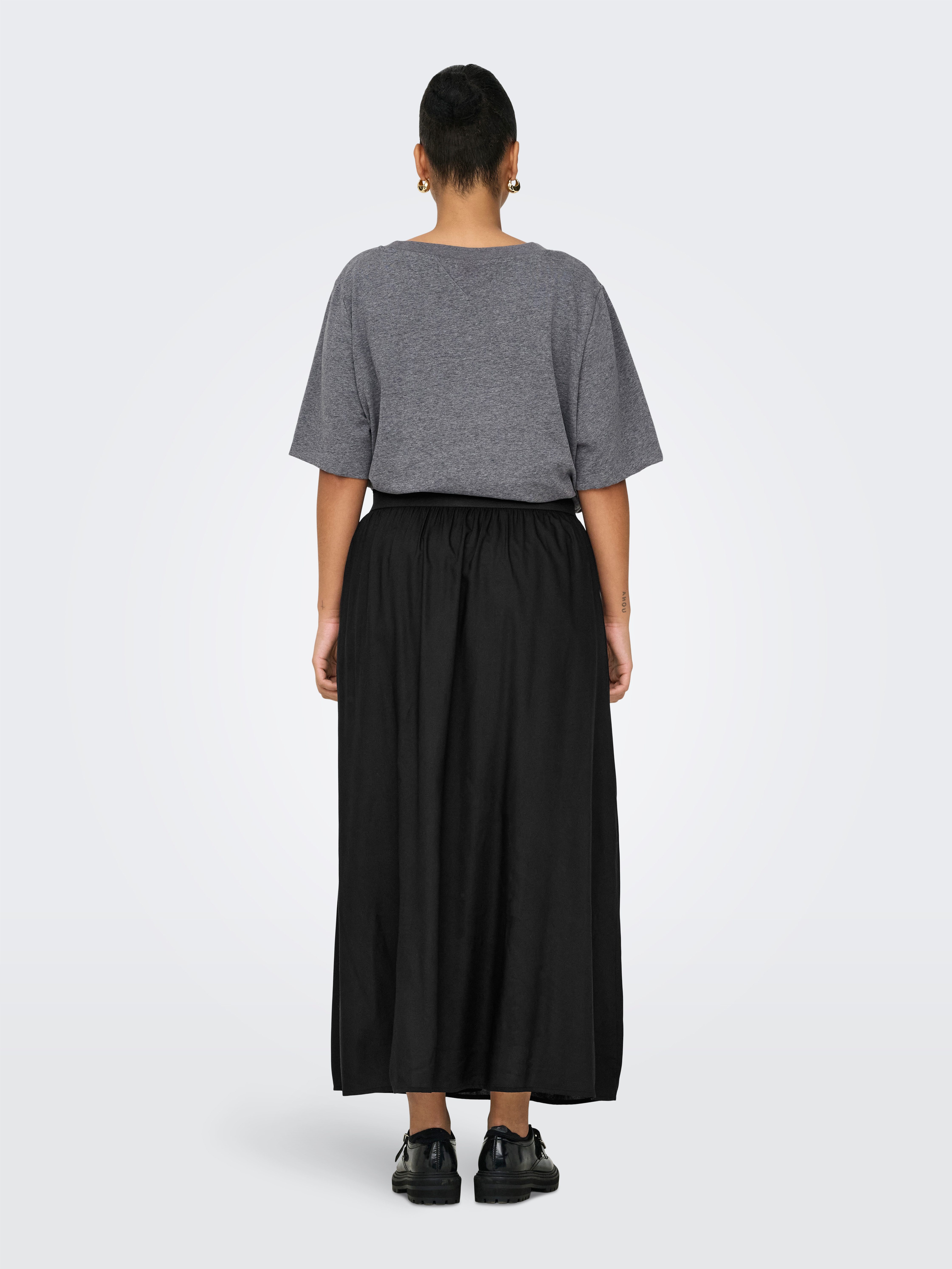 ONLY CARMAKOMA Maxirok CARVENEDIG LIFE LONG SKIRT NOOS