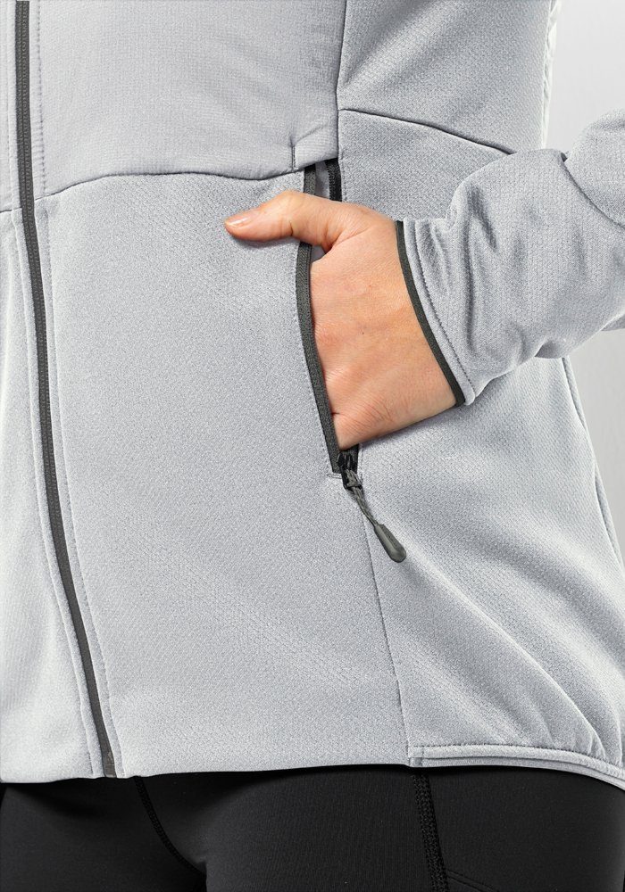 Jack Wolfskin Fleecejack met capuchon ALPGRAT PRO INS FZ W