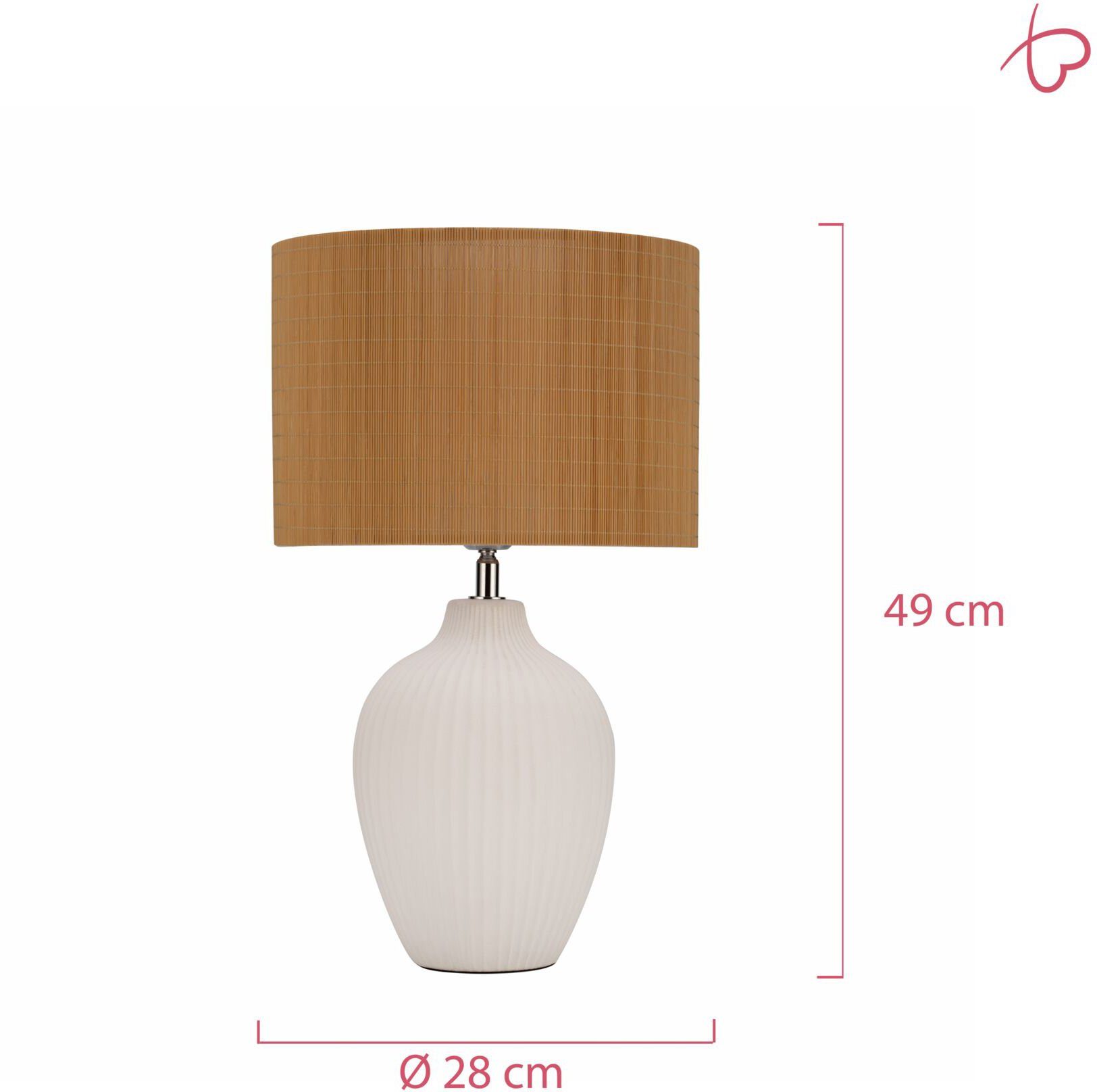 Pauleen Tafellamp Timber Glow