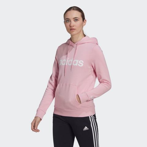 adidas Adidas linear french terry trui roze dames dames