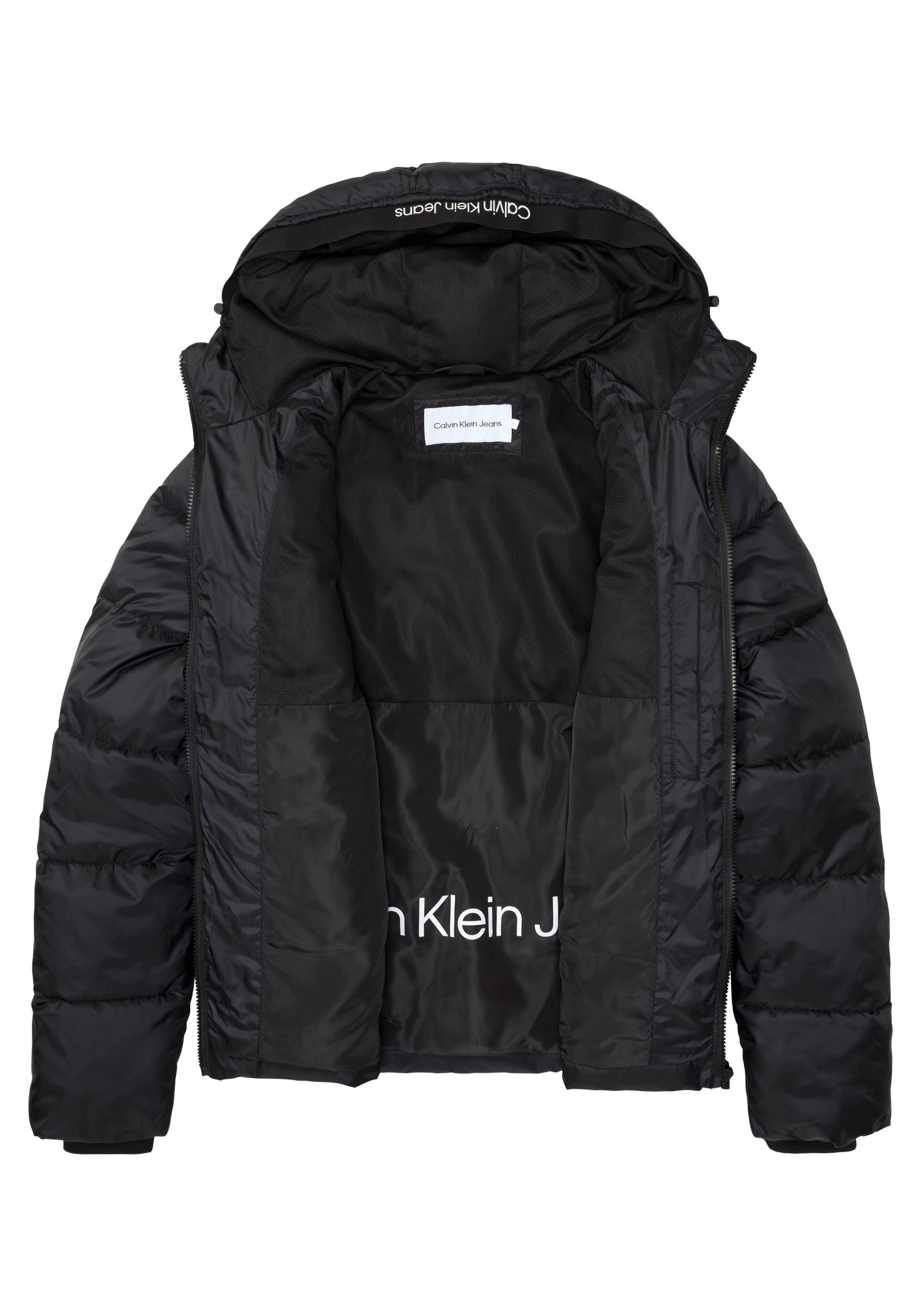 Calvin Klein Gewatteerde jas LOGO TAPE LW PADDED JACKET
