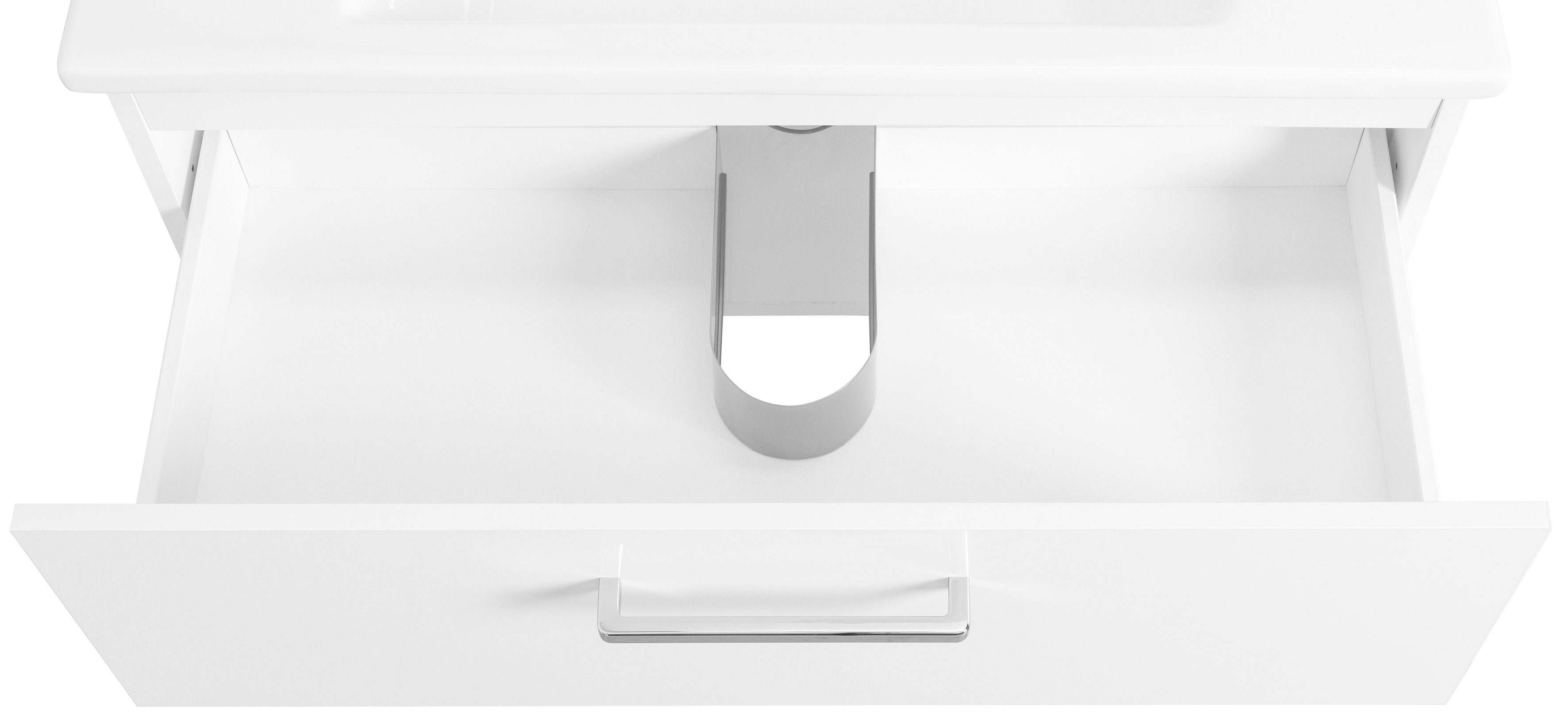 OPTIFIT Wastafelonderkast Napoli Soft-closefunctie, breedte 85 cm