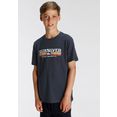 quiksilver t-shirt lined up ss yth blauw