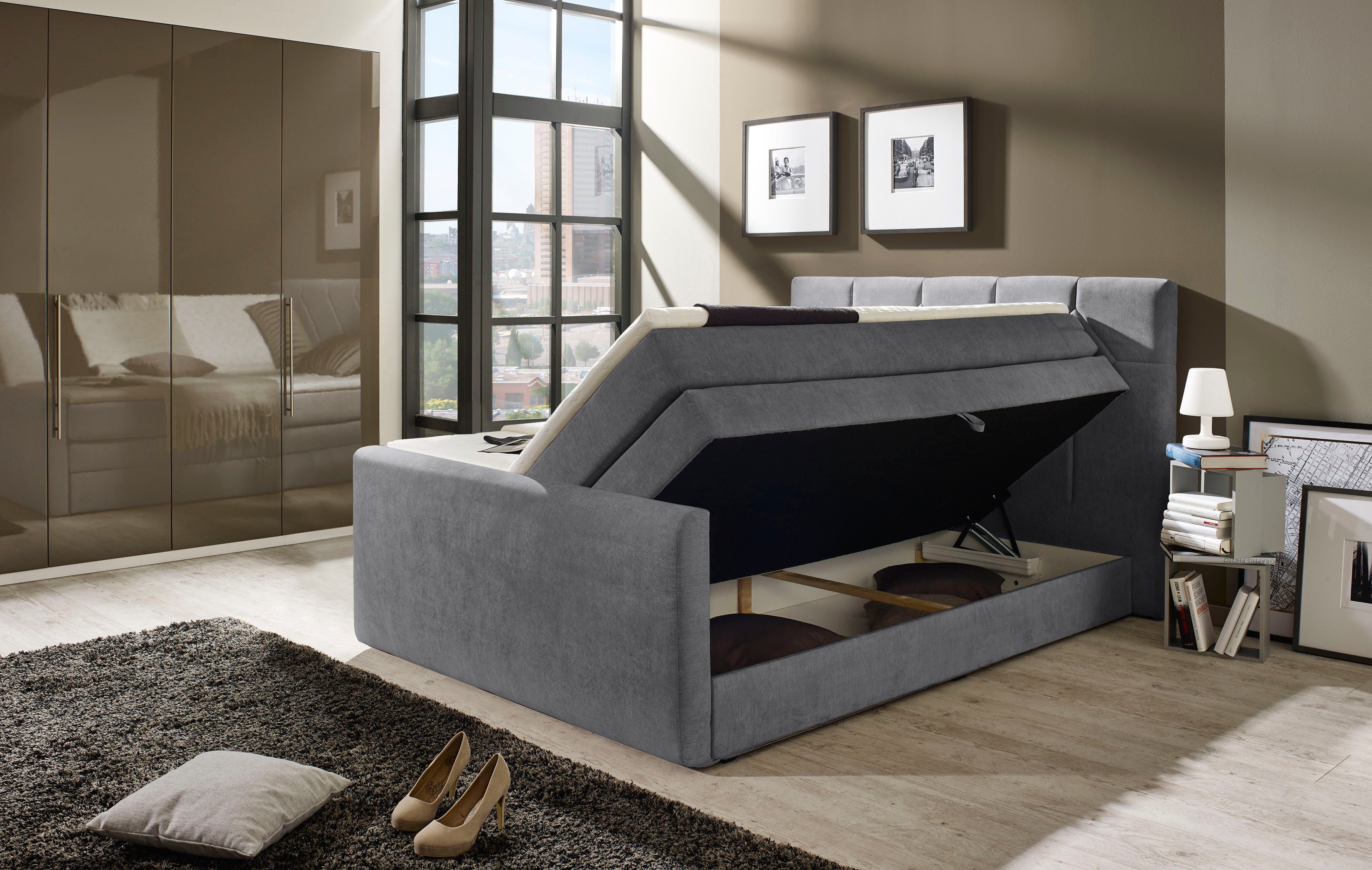 Places of Style Boxspring Atlanta inclusief topmatras en bedkist