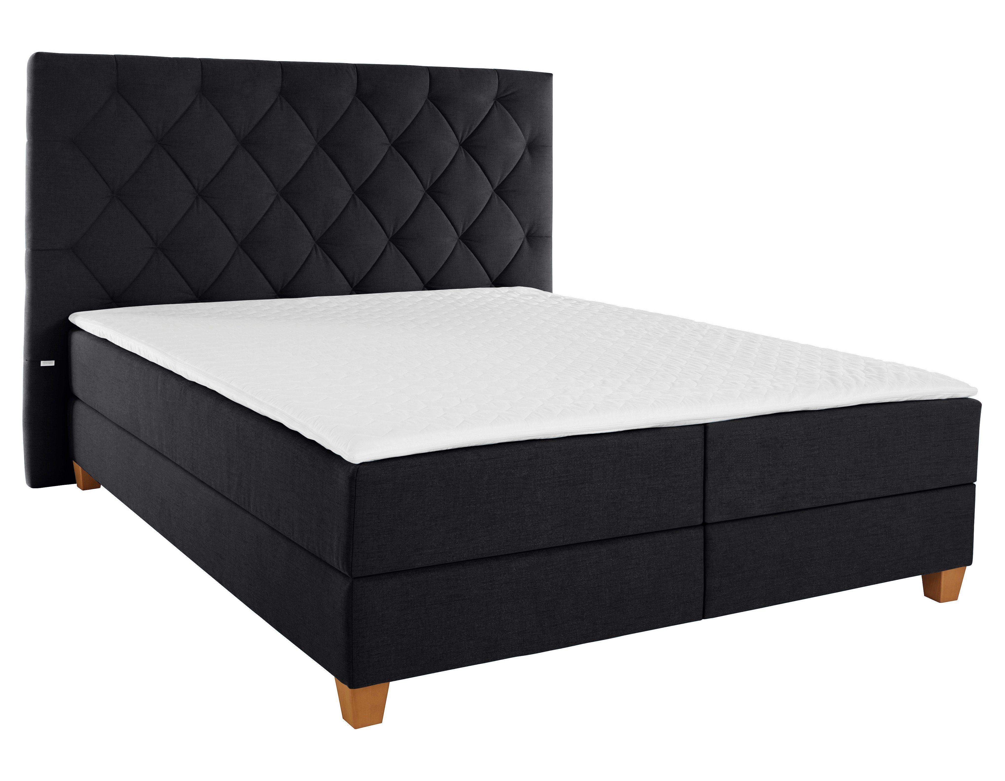 Guido Maria Kretschmer Home&Living Boxspring Harmones hoog in 3 breedten, hardheid ook gemengd met elk 1 matras in h2 en h3