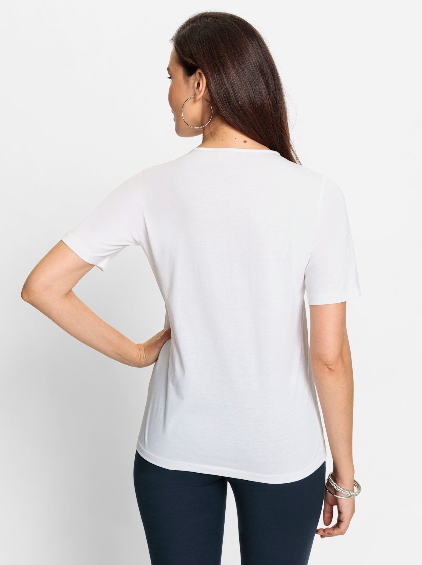 Lady Shirt met korte mouwen Shirt (1-delig)