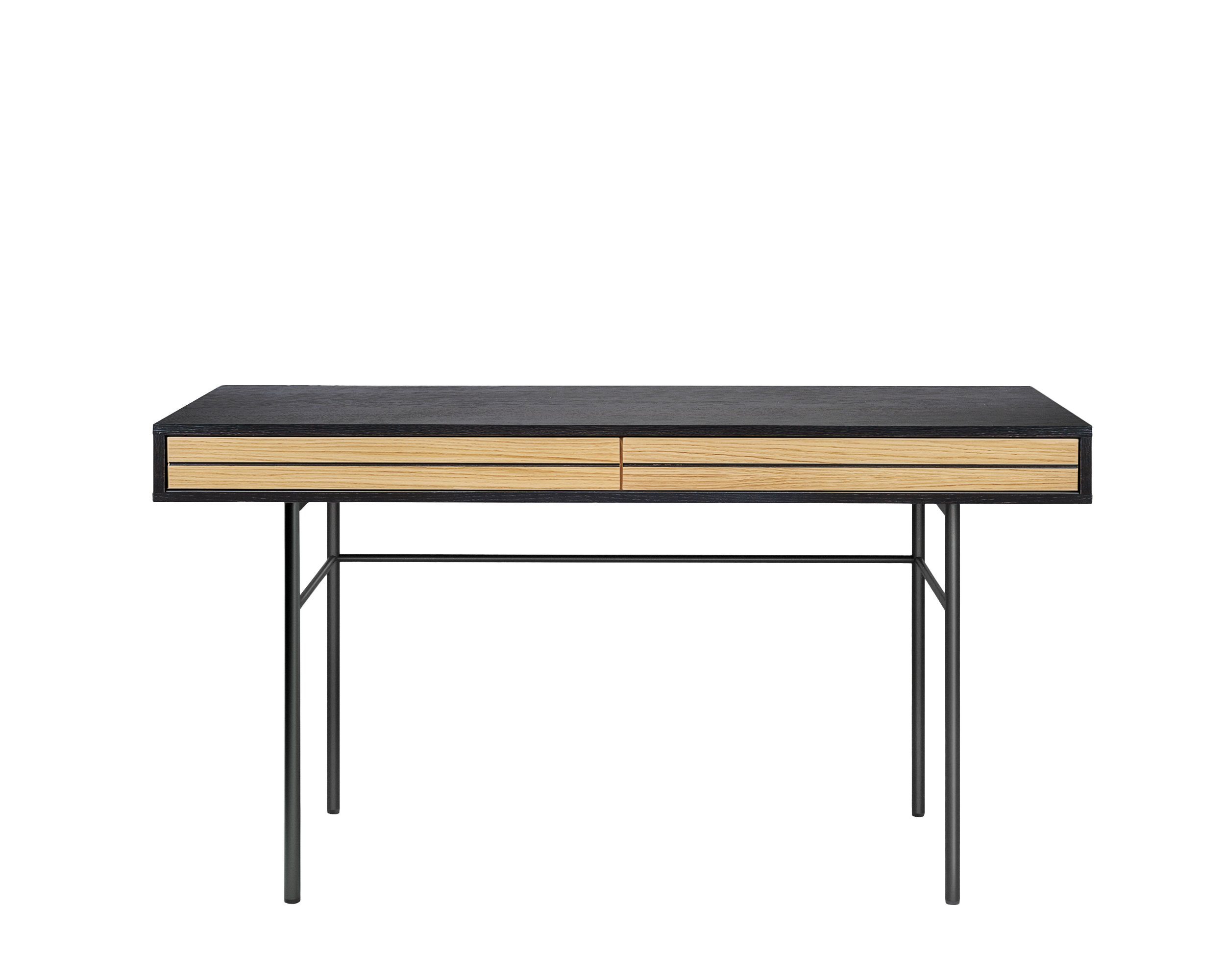 Woodman Bureau Stripe Combinatie van metaal & hout, breedte 130 cm