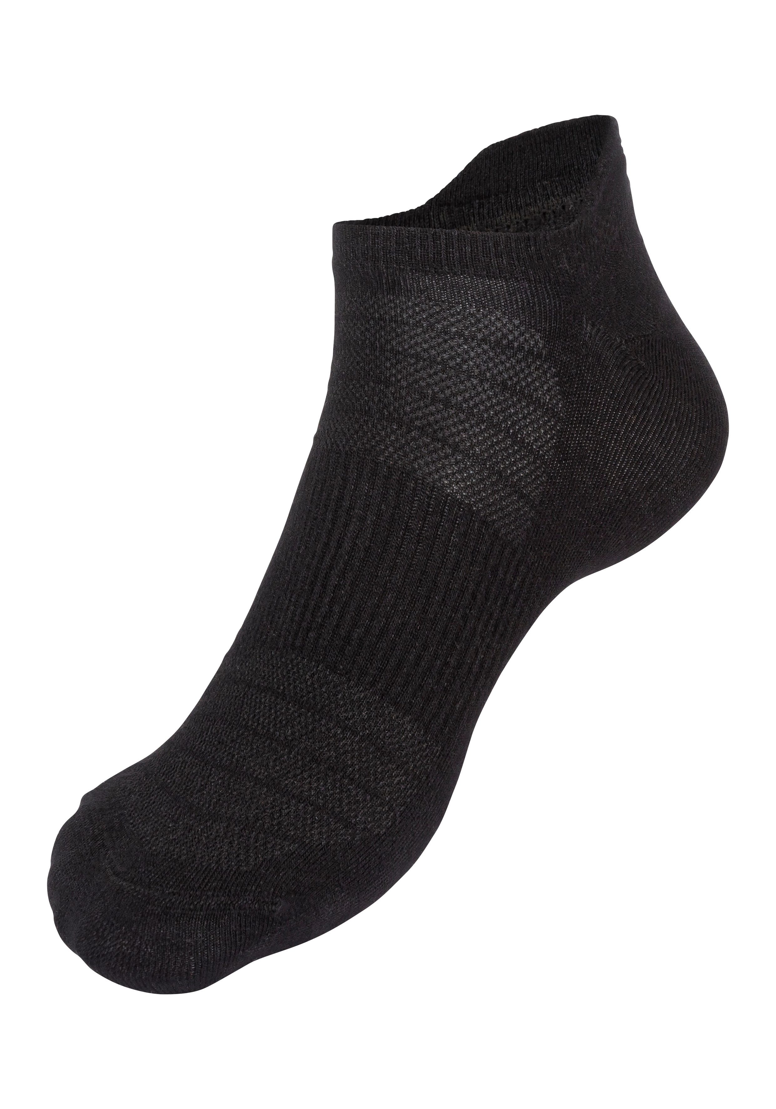 Apollo Enkelsokken Sneakersokken met hiellus bamboe comfort en perfecte pasvorm (6 paar Set van 6)